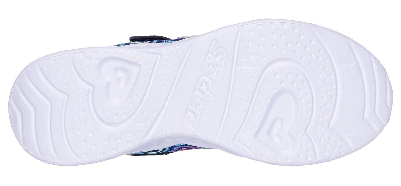 Skechers HEART LIGHTS Sneaker Blinkschuh mit Herz-Laufsohle, Größenschablone zum Download