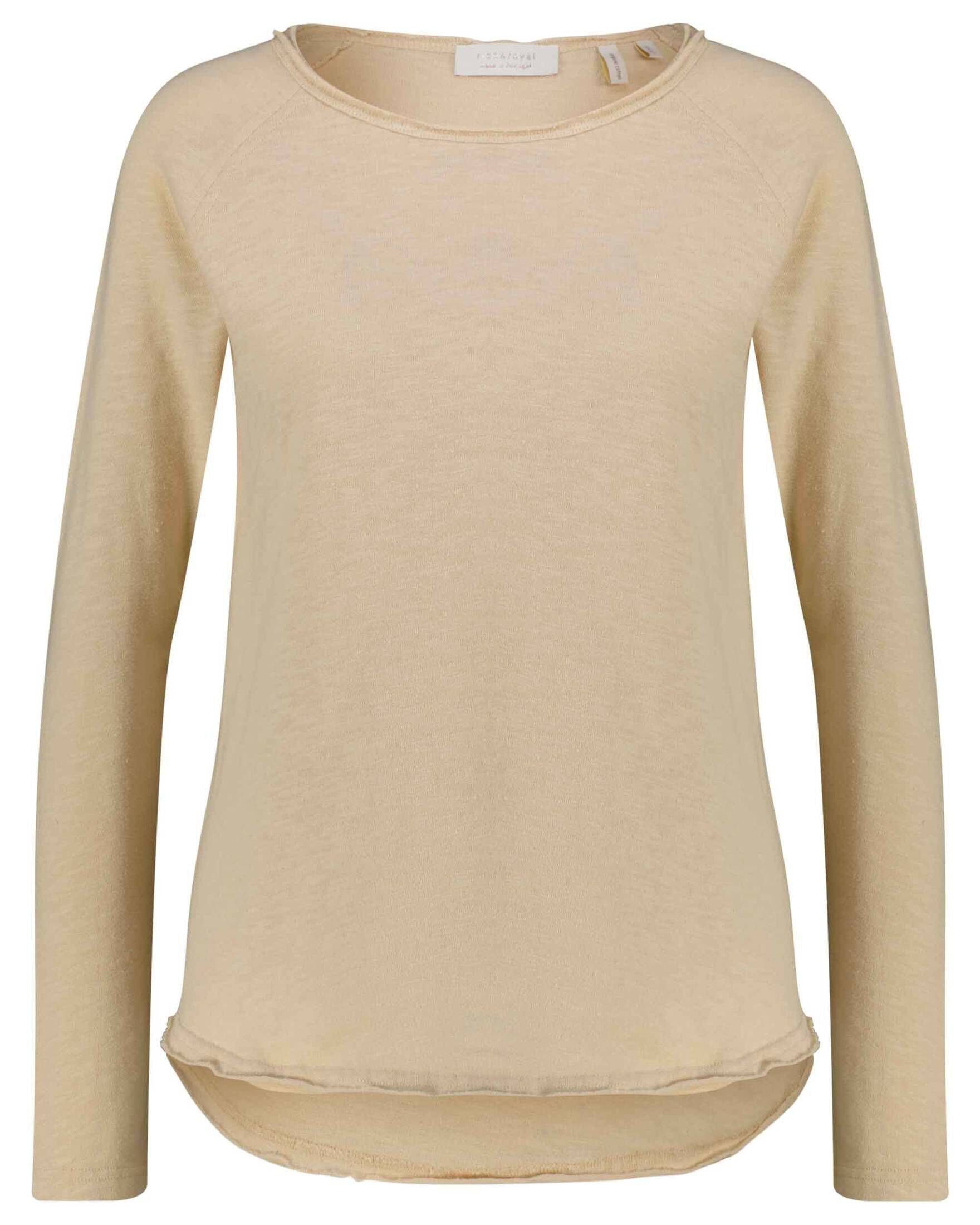 Rich & Royal T-Shirt Damen Langarmshirt (1-tlg)