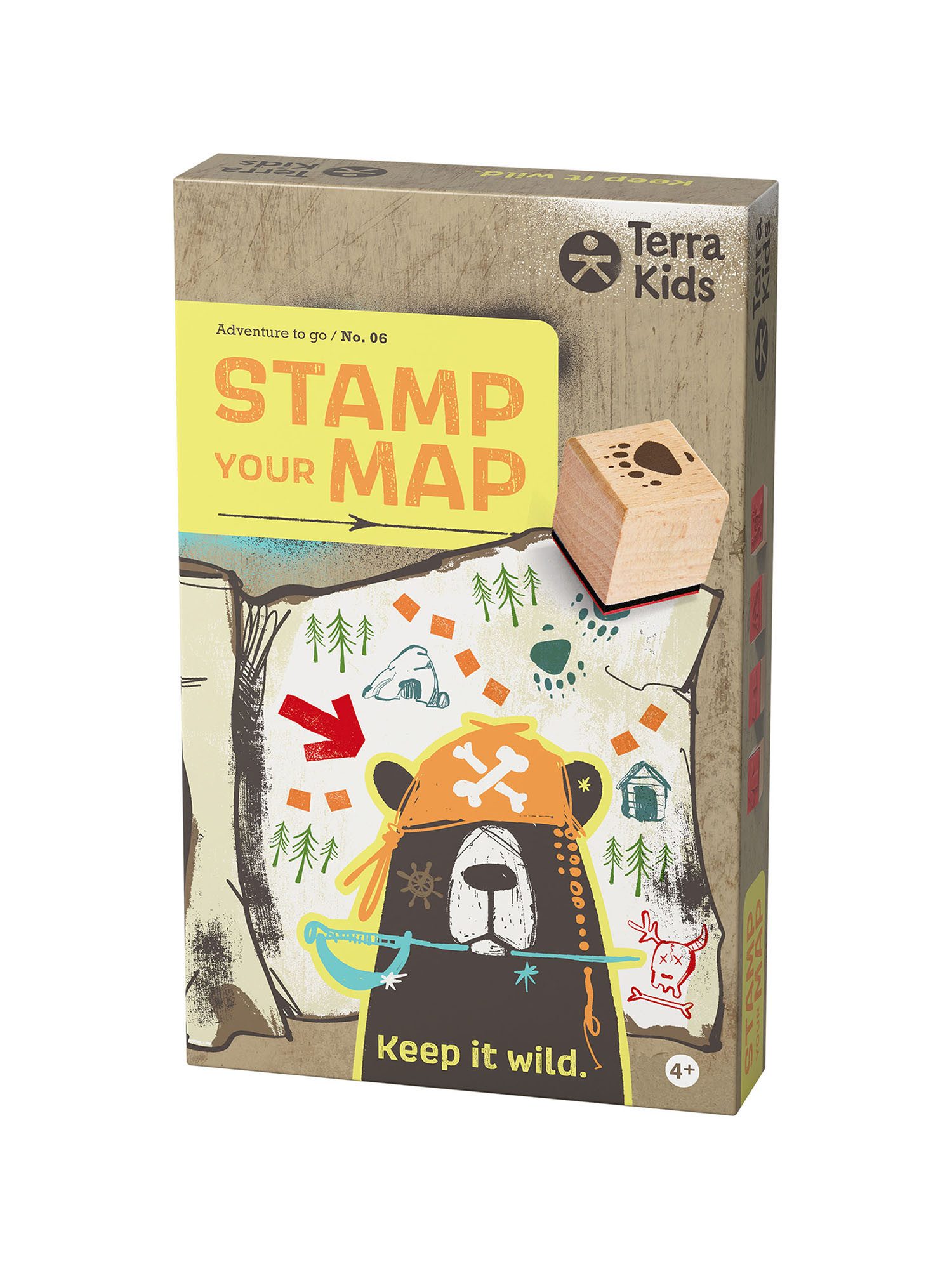 Haba Outdoor-Spielzeug Terra Kids Nr. 06 - Stamp your map, Gartenspielzeug, Draußen Spielzeug, Outdoor Games