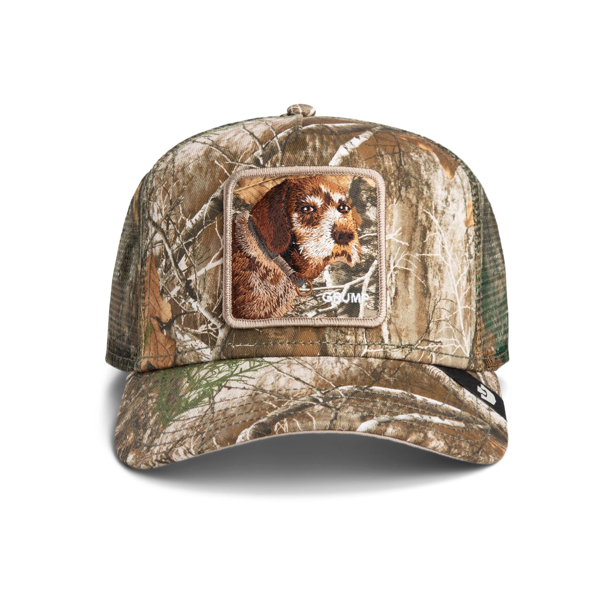 GOORIN Bros. Trucker Cap Goorin Bros. Realtree Edge Grump Dog Trucker Cap Camouflage (Basecap, Basecap, Meshcap, Trucker Kappe)