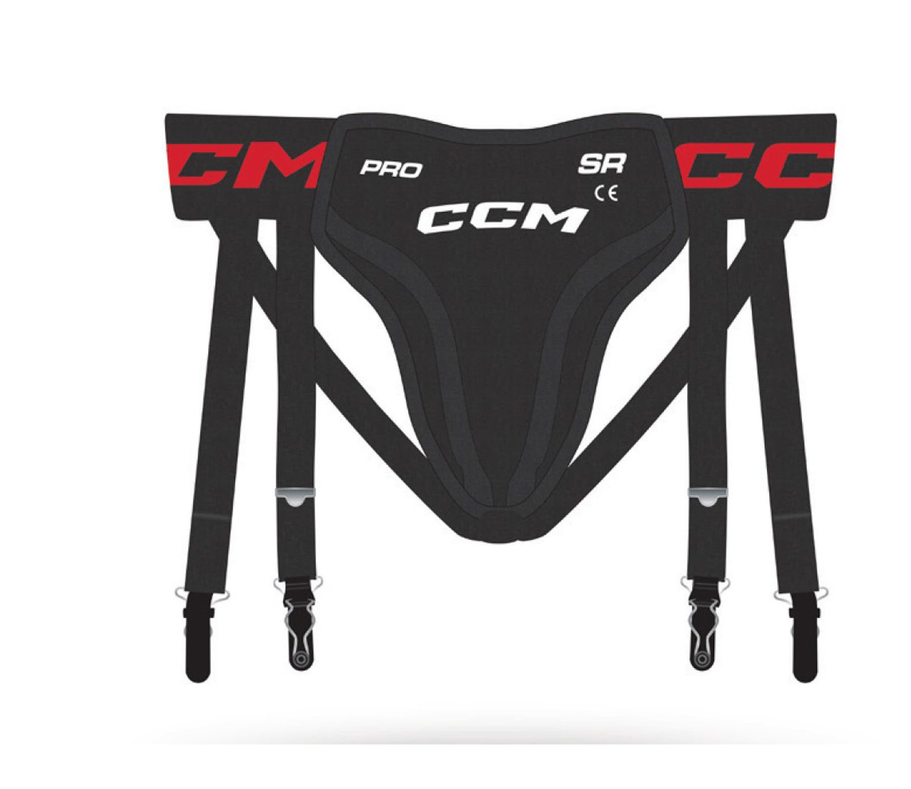 Tiefschutz Tiefschutz CCM Pro 3-IN-1 S25 Senior mit Straps