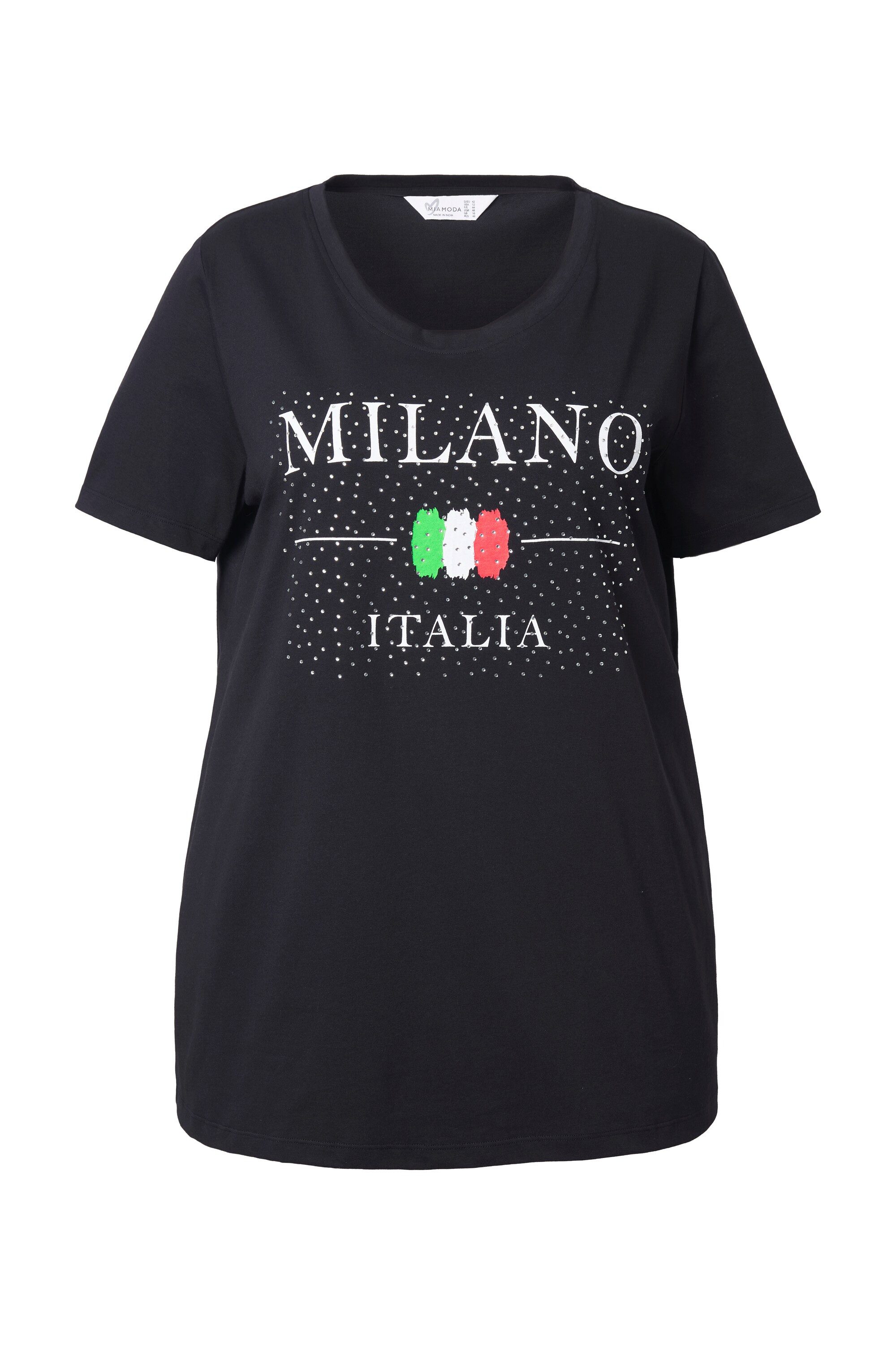 MIAMODA T-Shirt T-Shirt bequeme Passform Statement-Motiv günstig online kaufen