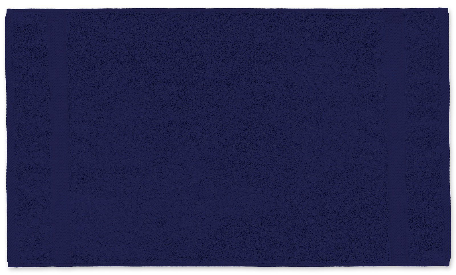 One Home Handtücher Royal, saugfähig Frottee dunkelblau (4-St), Bordüre, mit