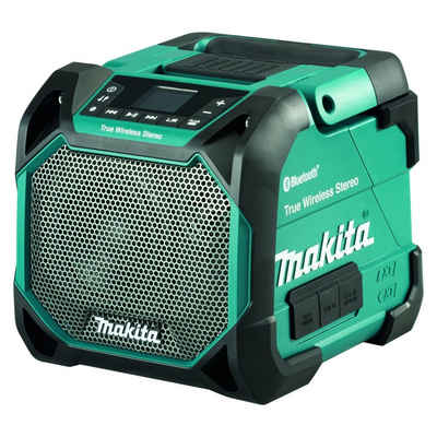 Makita DMR203 Akku-Lautsprecher (integrierte Lautsprecher, Bluetooth) Lautsprecher