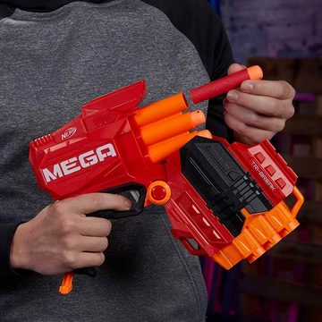 Hasbro Blaster Dartblaster Mega Tri-Break, Aufklappen, Mega-Darts, Laden, Abfeuern - mächtiger Blaster mit coole