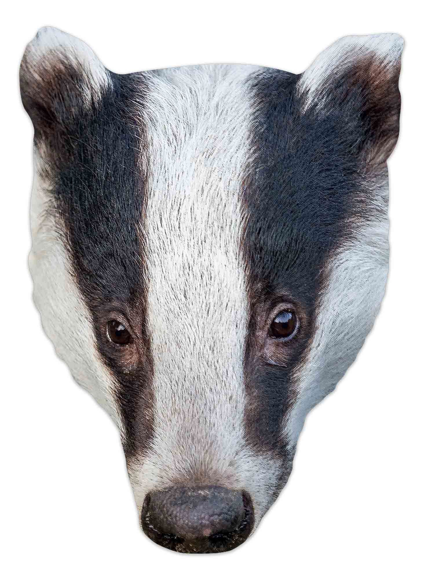 Verkleidungsmaske Tier Maske - Masken - Badger