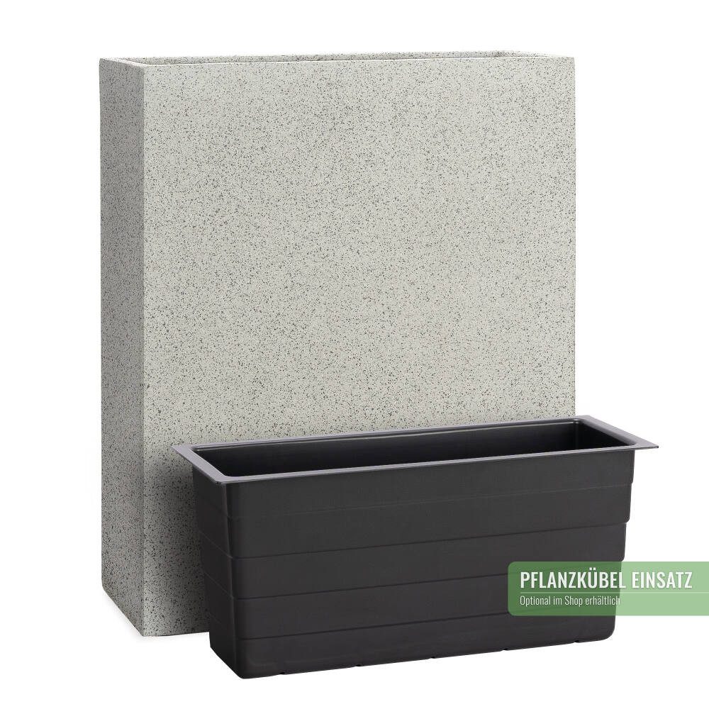 Pflanzwerk® Pflanzkübel DIVIDER Premium Blumenkübel Raumteiler Hochbeet Fiberglas, Fiberglas - Handgefertigt - Rechteckig - Frostbeständig – Bild 5 von 5
