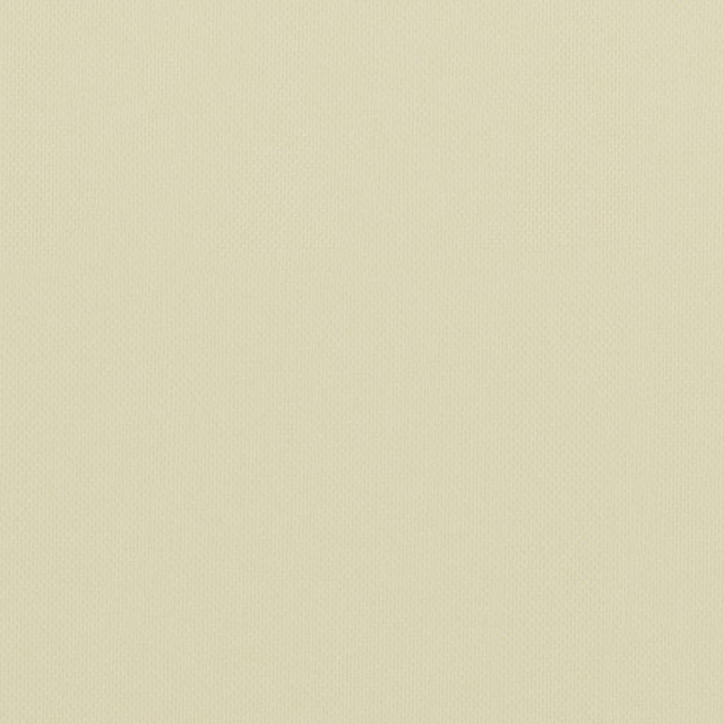 furnicato Balkonsichtschutz Balkon-Sichtschutz wasserdicht 75 x 300 cm Creme (1-St)