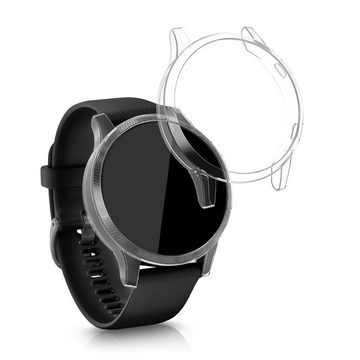 kwmobile Smartwatch-Hülle 2x Schutzhülle für Garmin Venu - Fitness Tracker Gehäuse Hülle klar, 2x Schutzhülle für Garmin Venu - Fitness Tracker Gehäuse Hülle klar