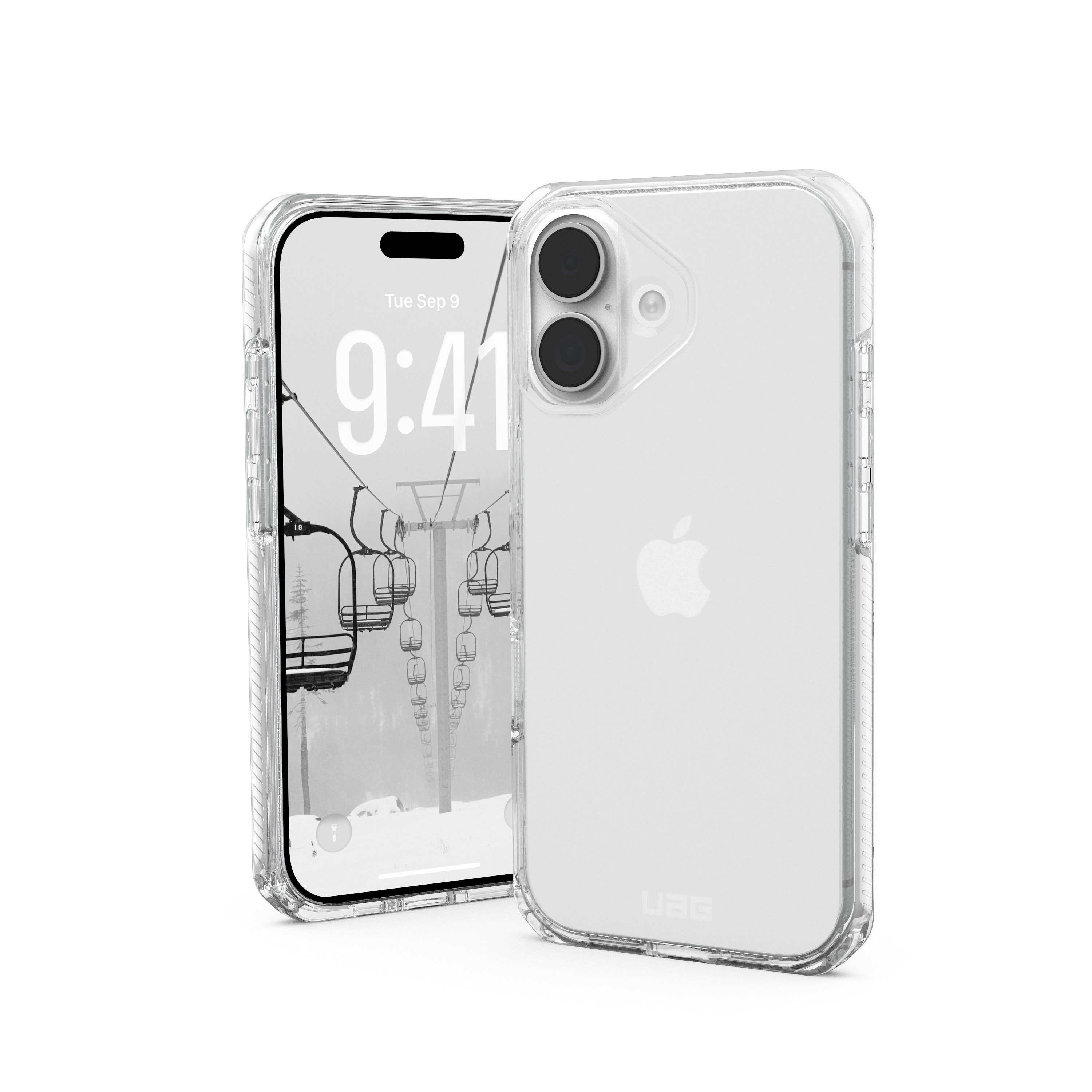 Urban Armor Gear Smartphone-Hülle Plyo - iPhone 17 Hülle, [Wireless-Charging kompatibel, Air-Soft Ecken]