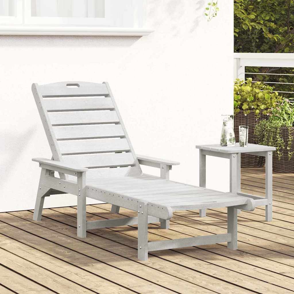 vidaXL Gartenstuhl Sonnenliege Weiß 73,5 x günstig online kaufen