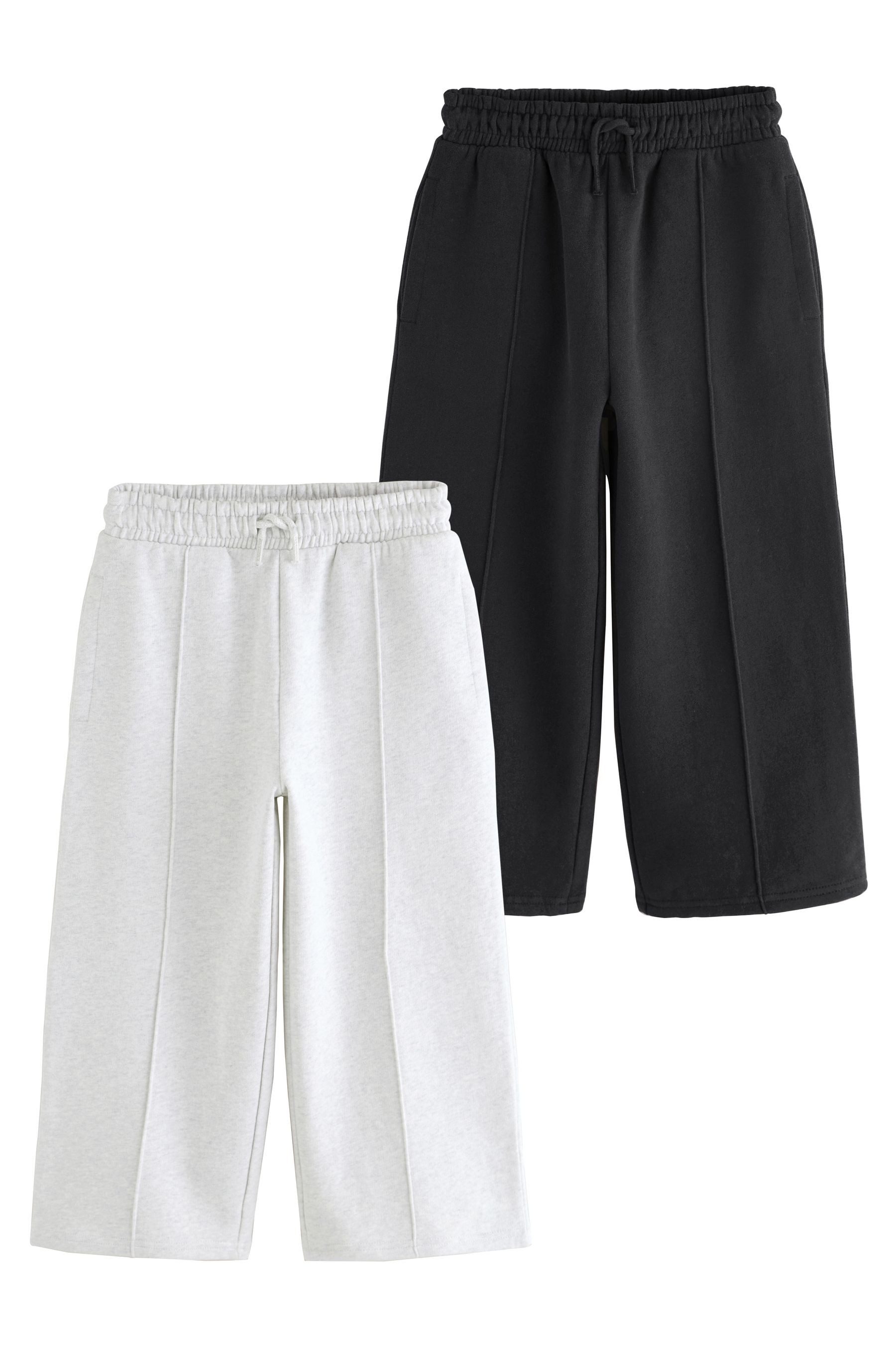 Next Jogginghose Jogginghose mit weitem Bein, 2er-Pack (1-tlg)