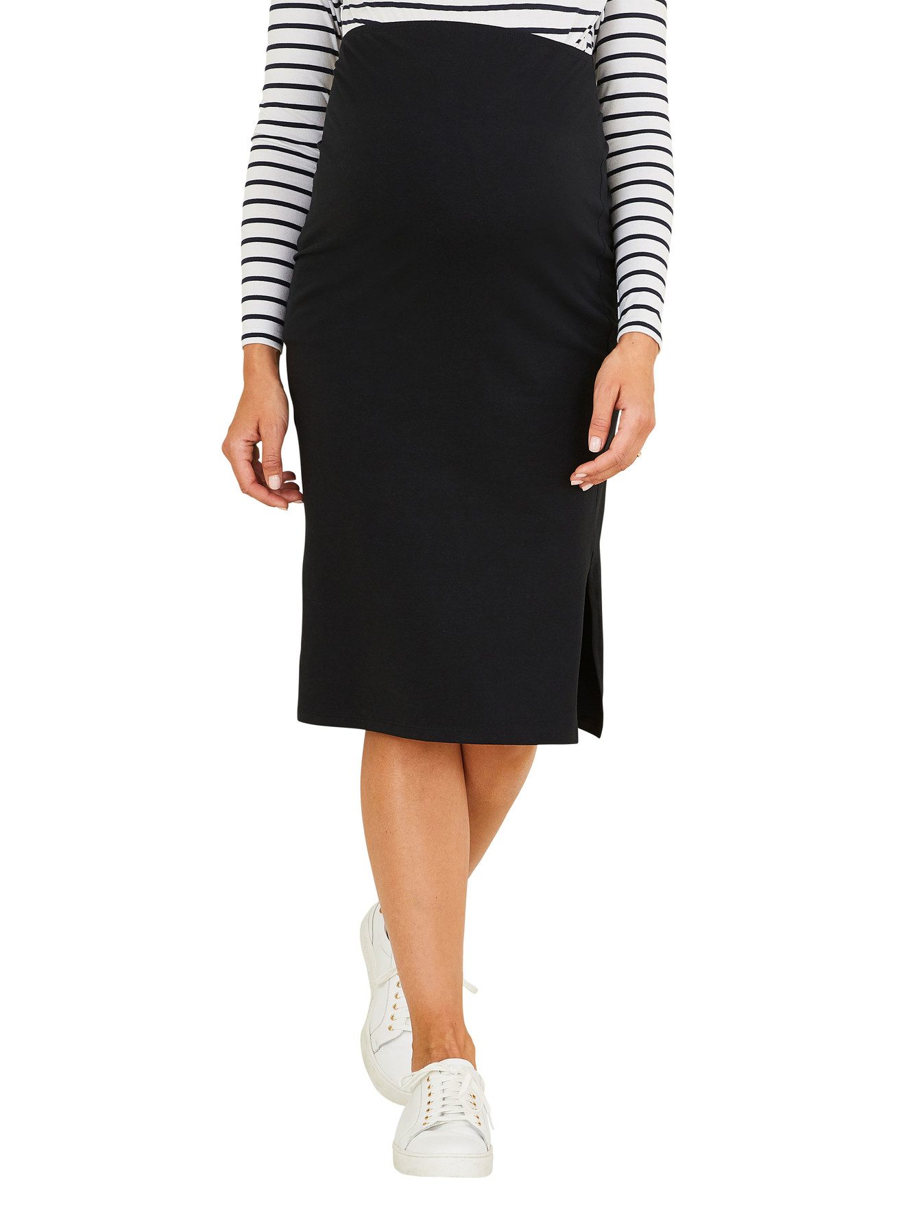 vertbaudet Umstandsrock Umstandsrock aus Stretch-Jersey BASIC