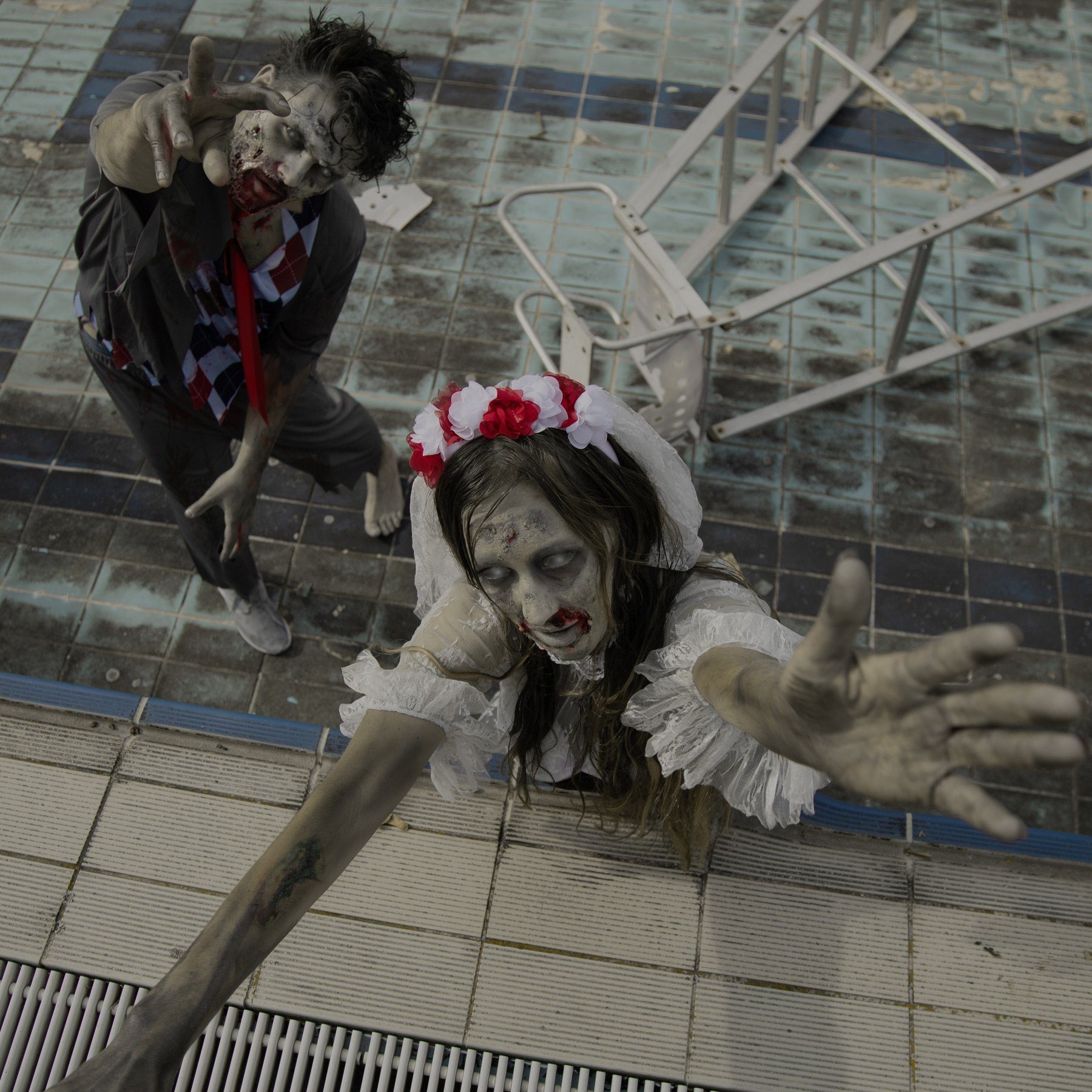 dressforfun Kostüm Frauenkostüm Gruselige Skelett-Braut, Tailliertes Vokuhi günstig online kaufen