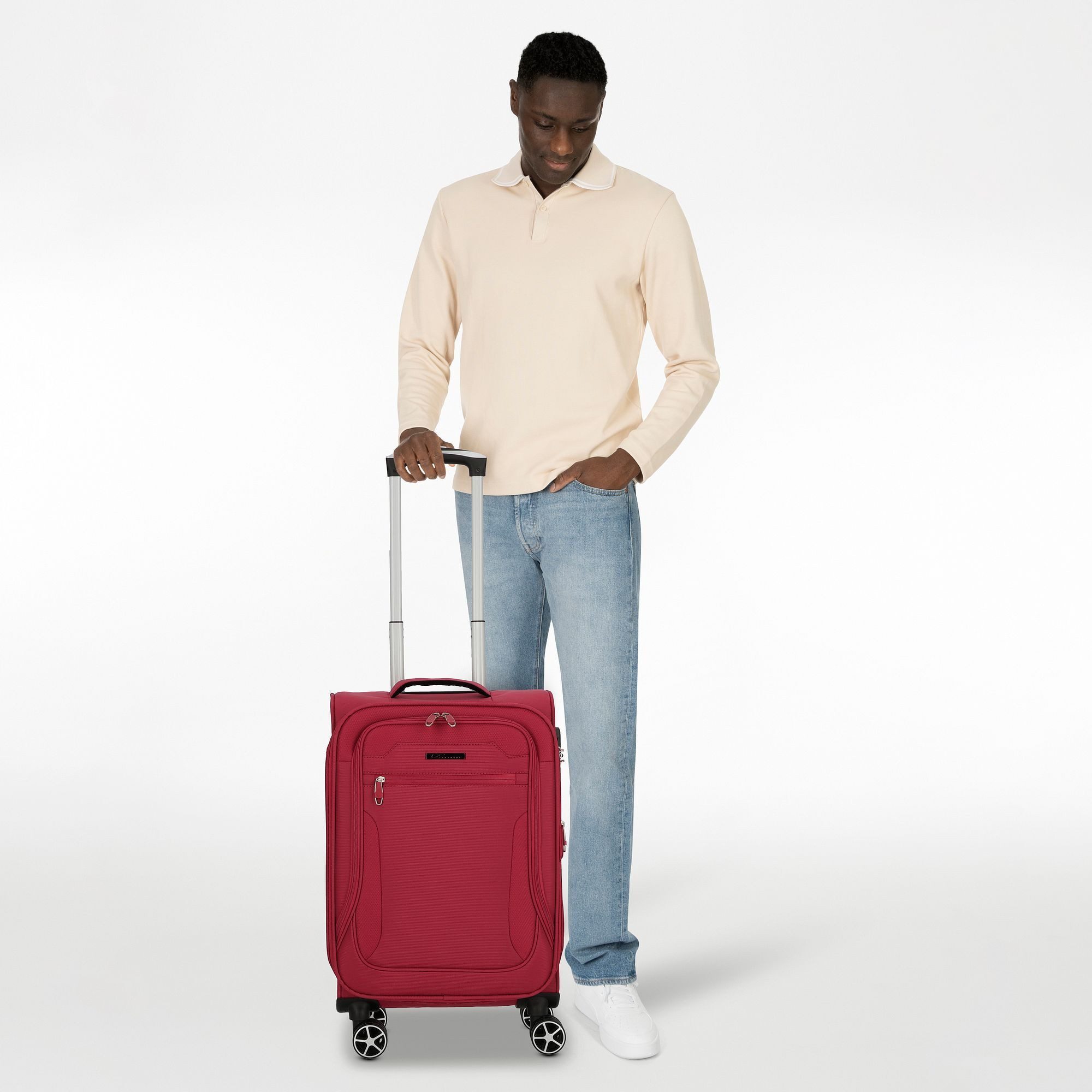 cocoono Weichgepäck-Trolley Monterrey, 4 Rollen, Polyester
