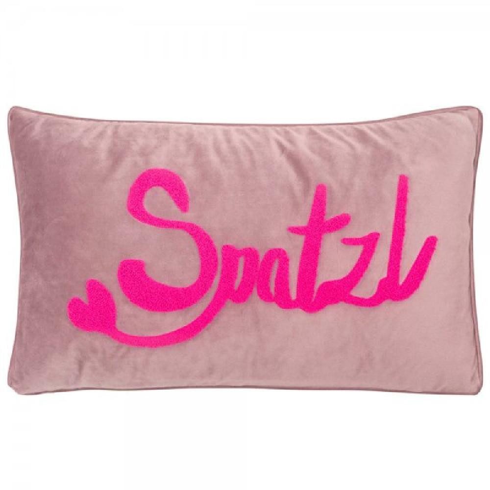 PAD Kissenhülle Kissenhülle Letters Spatzl Dusty Rose (30x50cm) günstig online kaufen