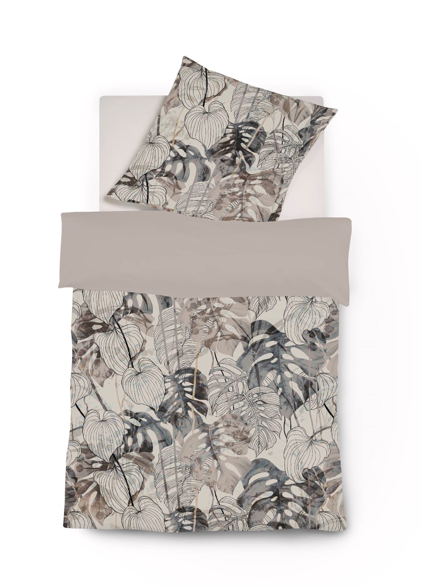 fleuresse Bettwäsche Fleuresse Mako-Satin Bettwäsche 135x200 günstig online kaufen