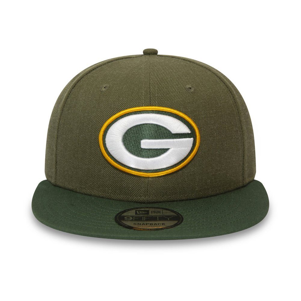 New Era Packers Snapback HEATHER Green Bay 9Fifty Cap
