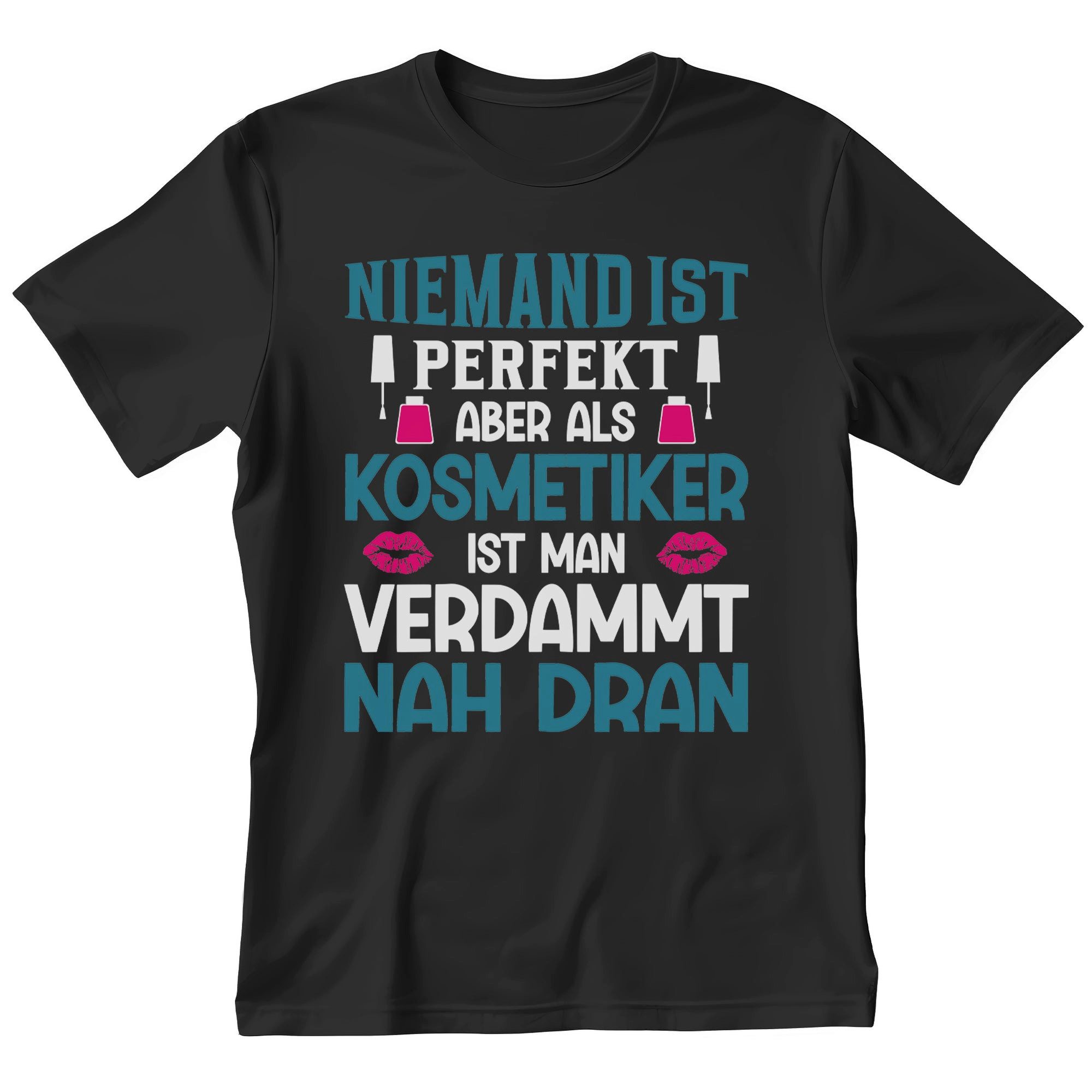T-Shirt Kosmetiker Geschenk Männer Spruch Beruf Ausbildung Abschluss