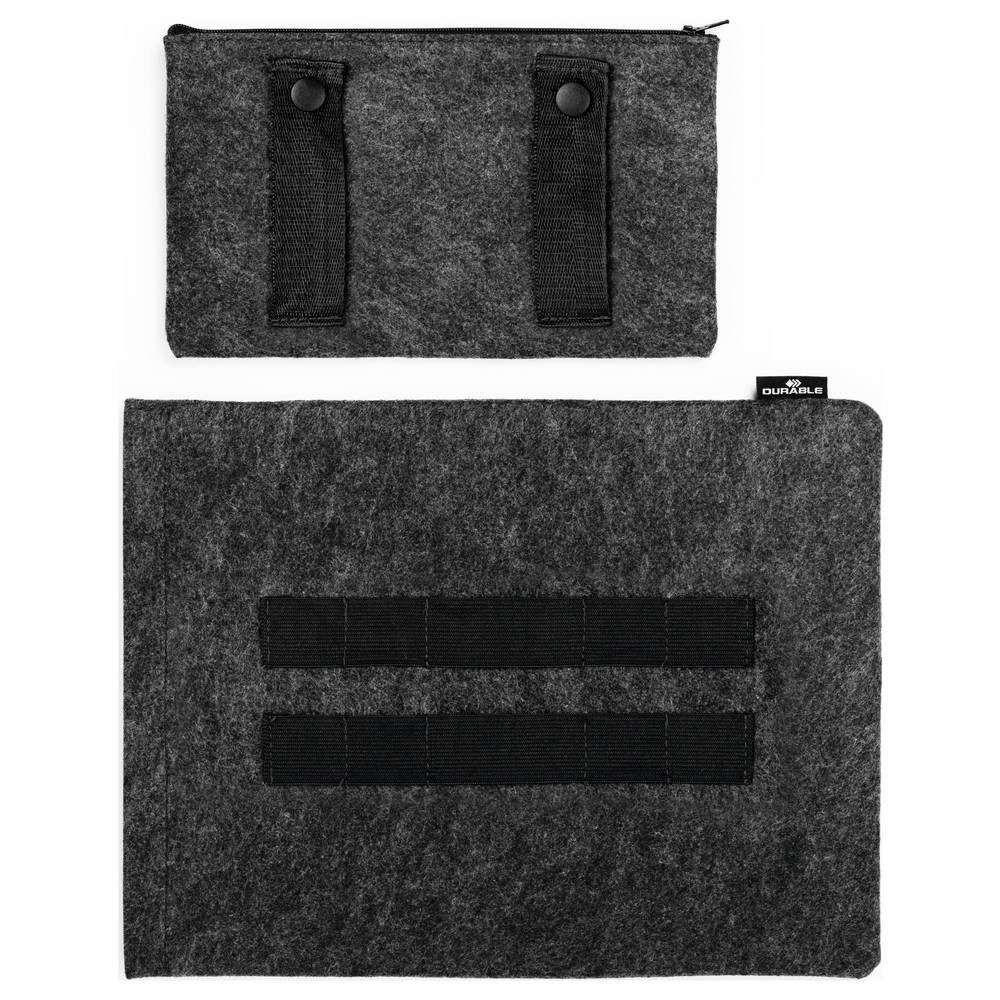 DURABLE Laptoptasche MultiBag 13″ EFFECT Notebook-Hülle, Anthrazit 507058
