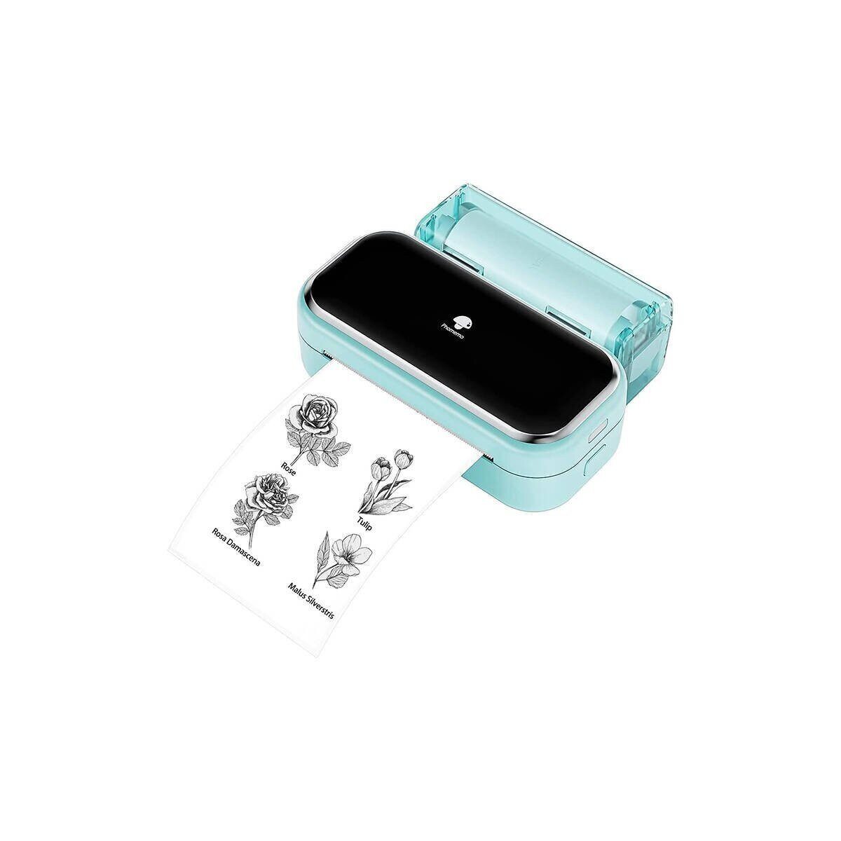Phomemo Tragbarer Etikettendrucker Phomemo M03 (grün) Mini-Drucker