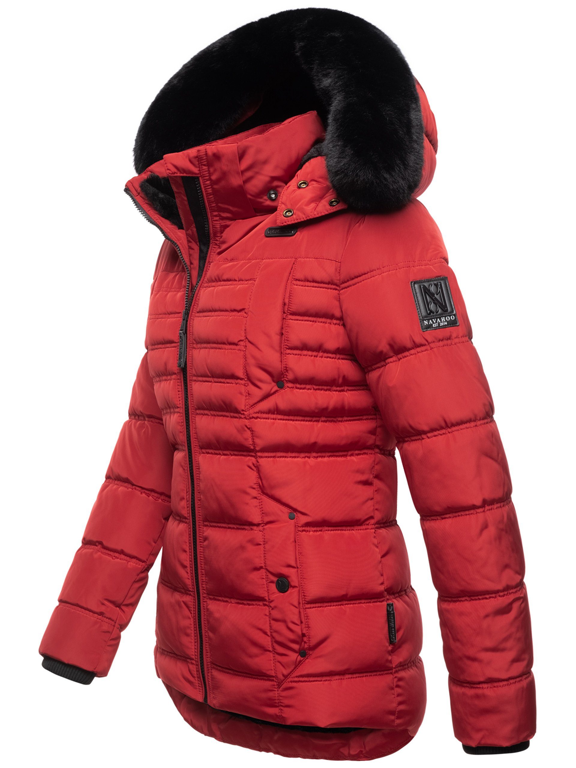 Navahoo Winterjacke Lissandra mit hochwertigem Steppdesign
