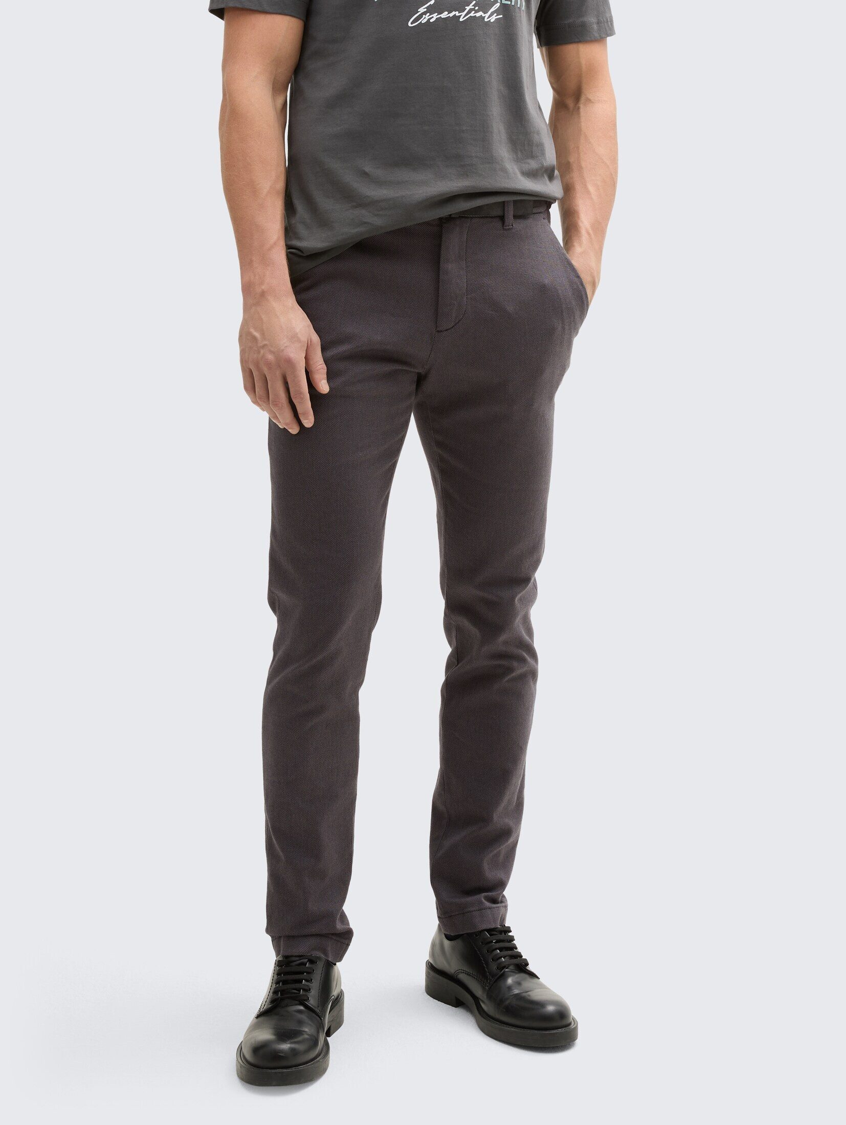 TOM TAILOR Chinohose Hosen & Chino TTTRAVIS SLIM Chino Hose mit Gürtel günstig online kaufen