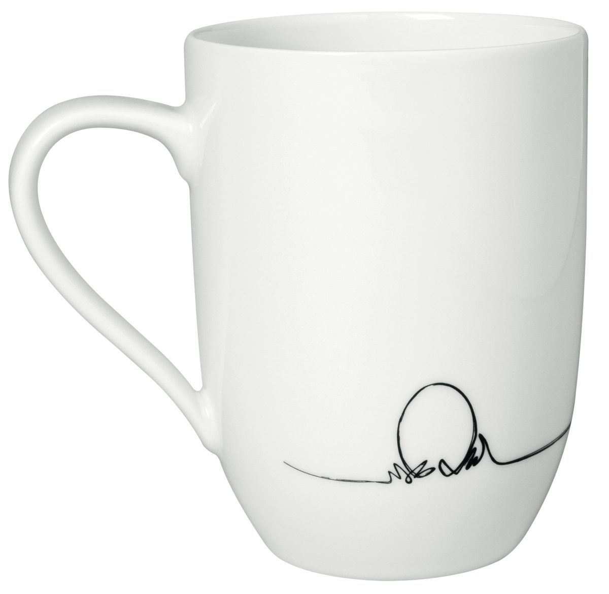 Becher Statement Becher mit Henkel Oster Set Hase 2tlg.