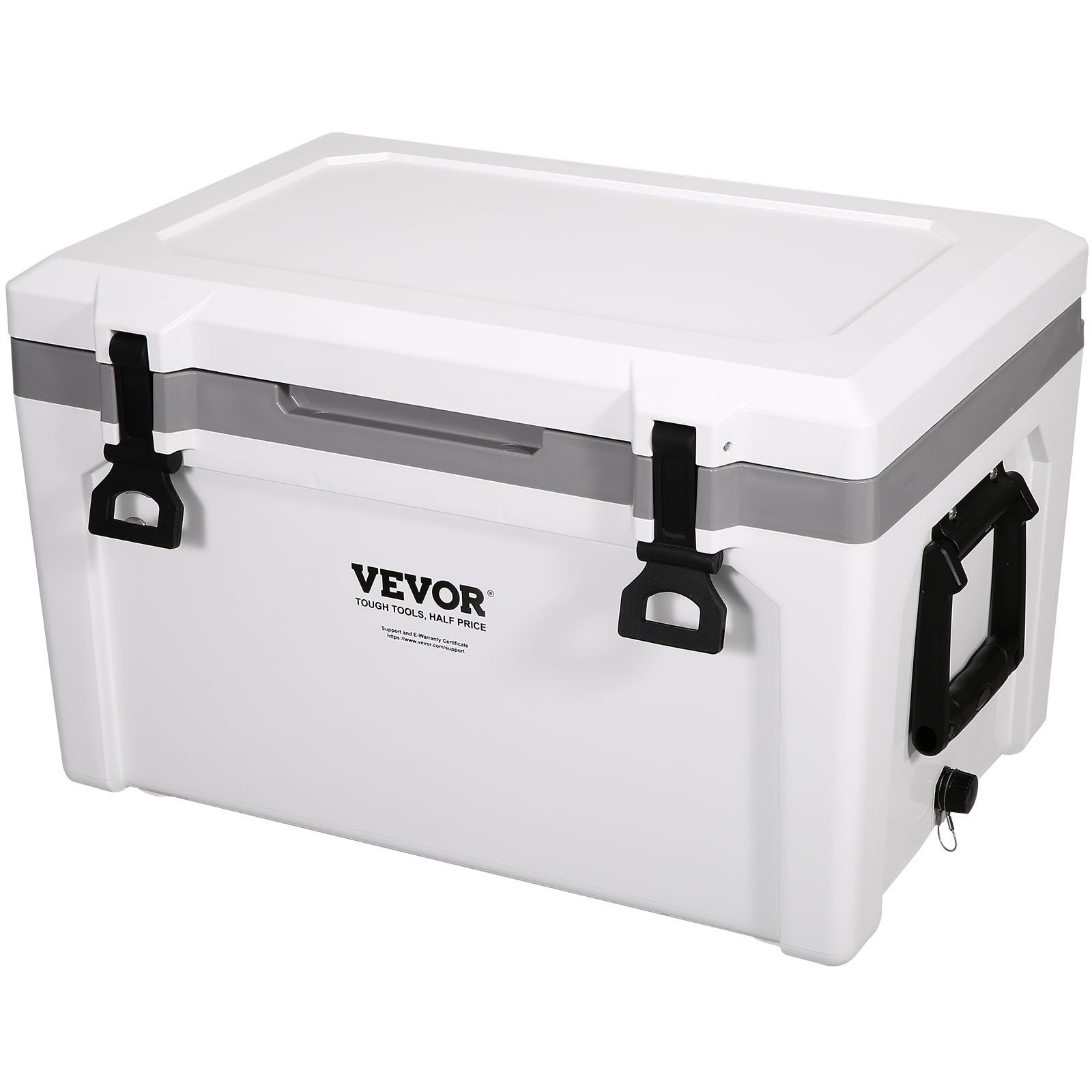 VEVOR Elektrische Kühlbox Passive Kühlbox Eisbox 57,26 L, Isolierte Kühlbox  Camping Thermobox, 57 l