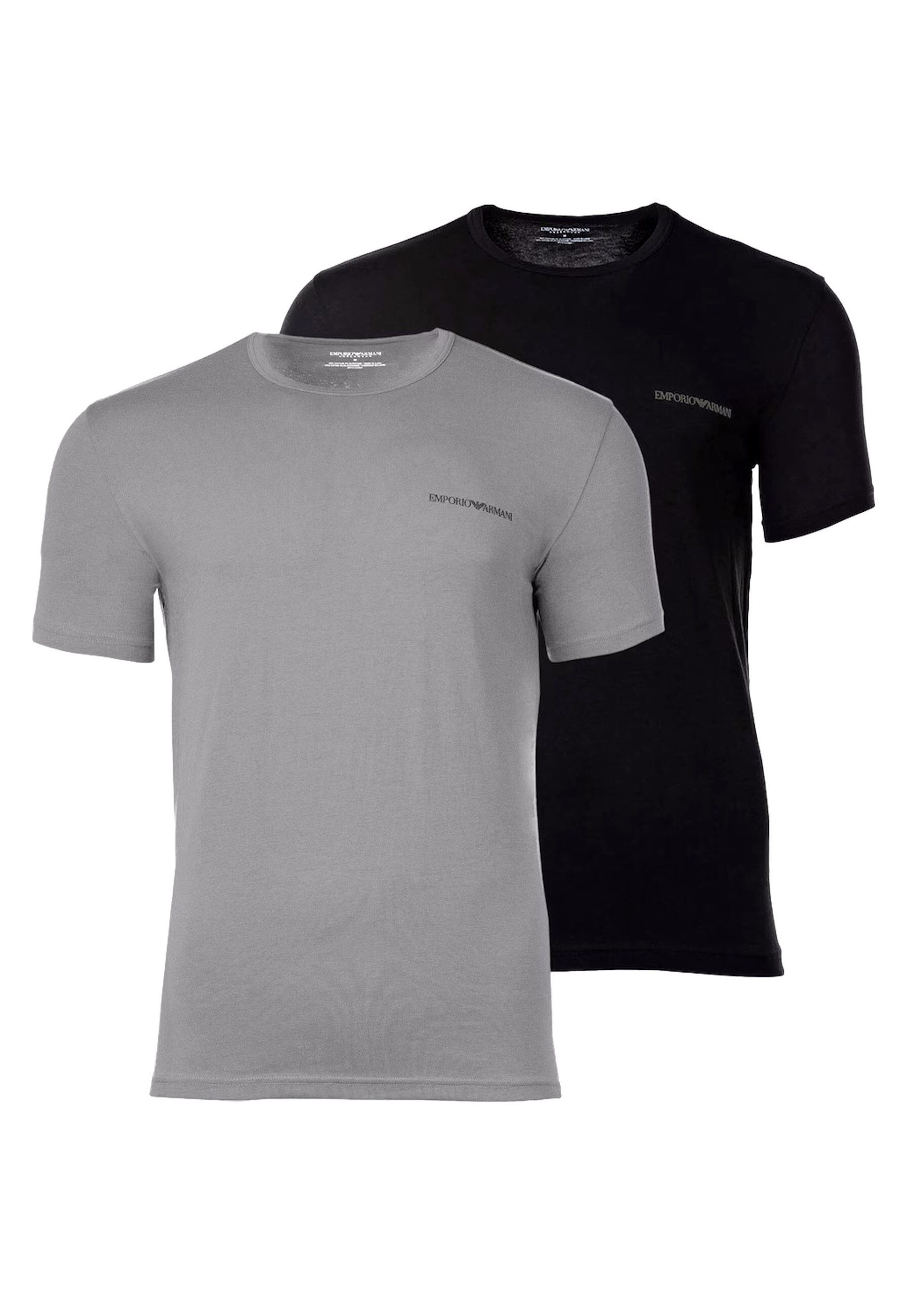 Emporio Armani T-Shirt T-Shirt Kurzarmshirt 2 Pack (2-tlg., 2)