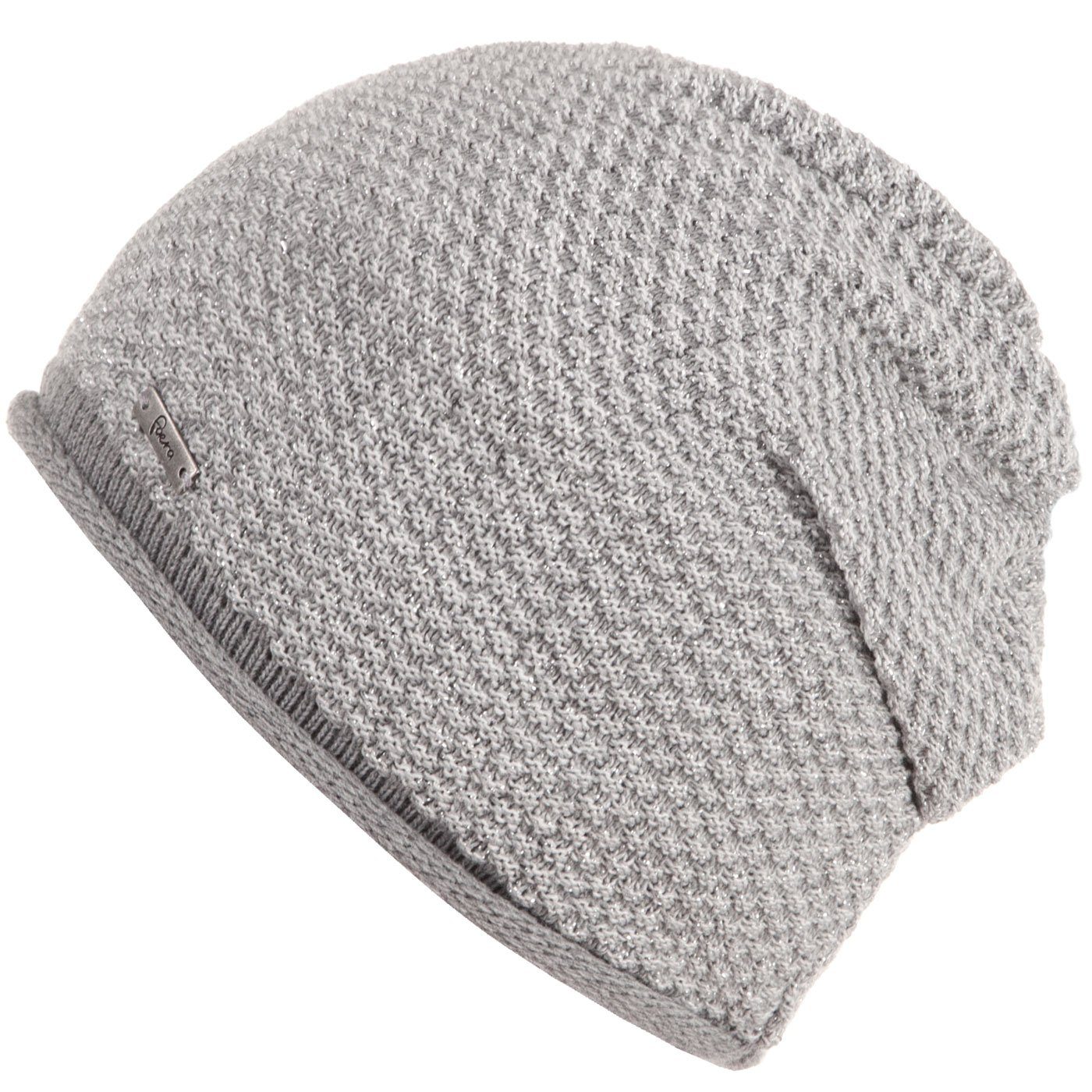 Faera Strickmütze Wintermütze Damen Mütze Beanie Haube gefüttert Strickmütze Damenmütze