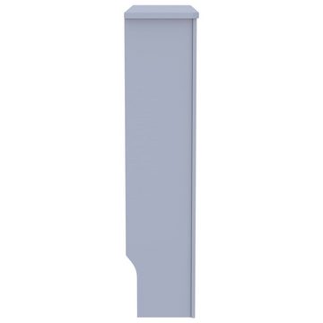 vidaXL Heizkörper-Wäschetrockner MDF Heizkörperverkleidung Grau 78 cm