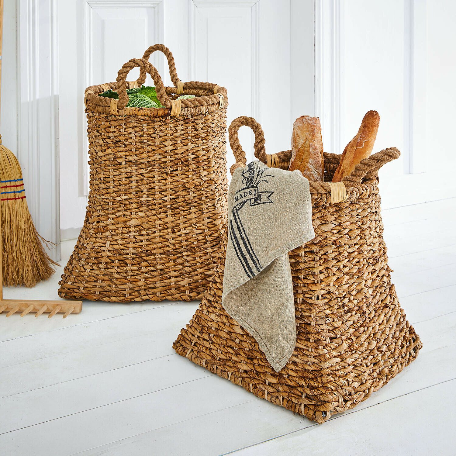 Mirabeau Dekokorb Korb 2er Set Saviani braun (2er Set, 2er Set)