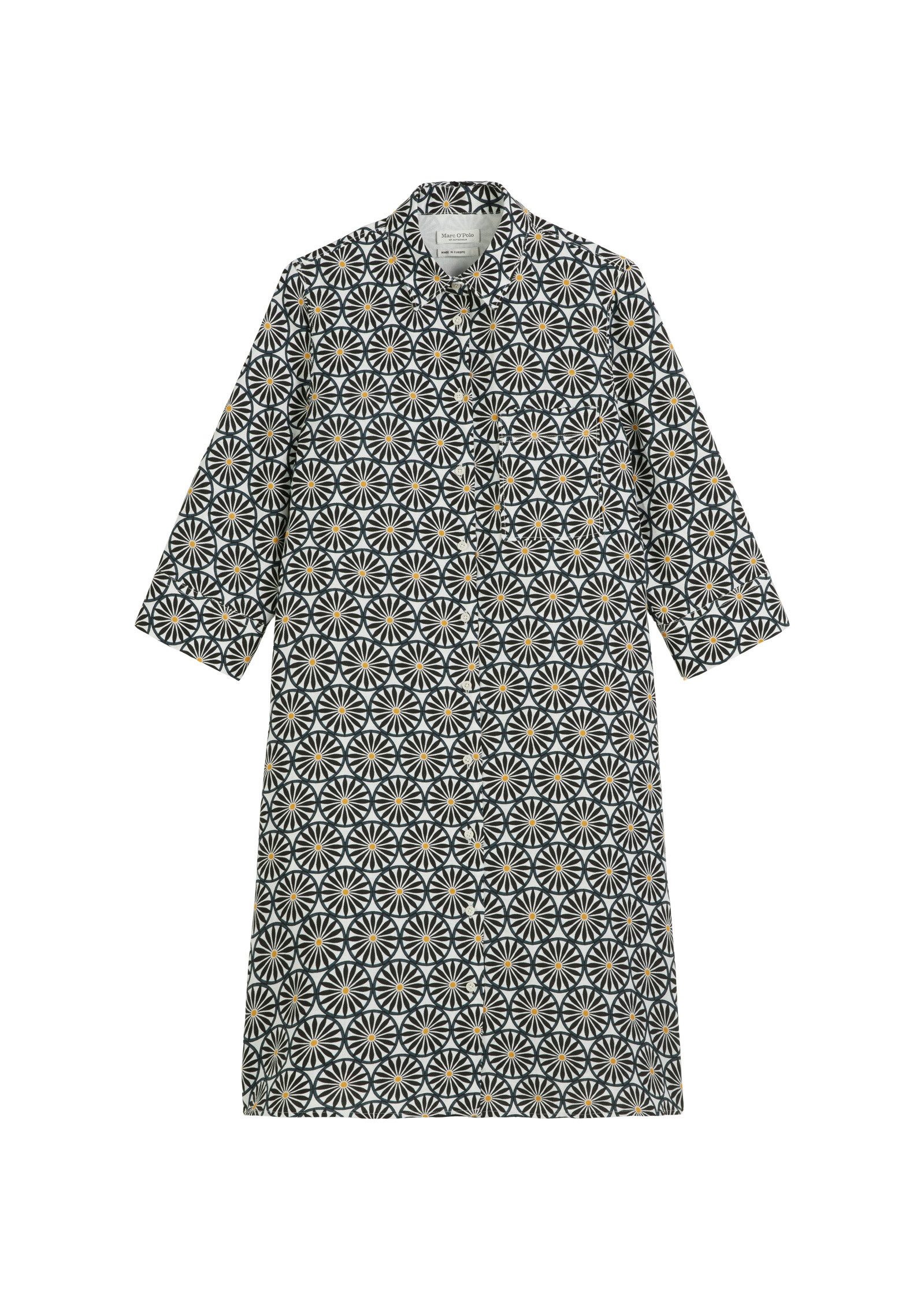 Marc O'Polo Midikleid mit Print-Muster
