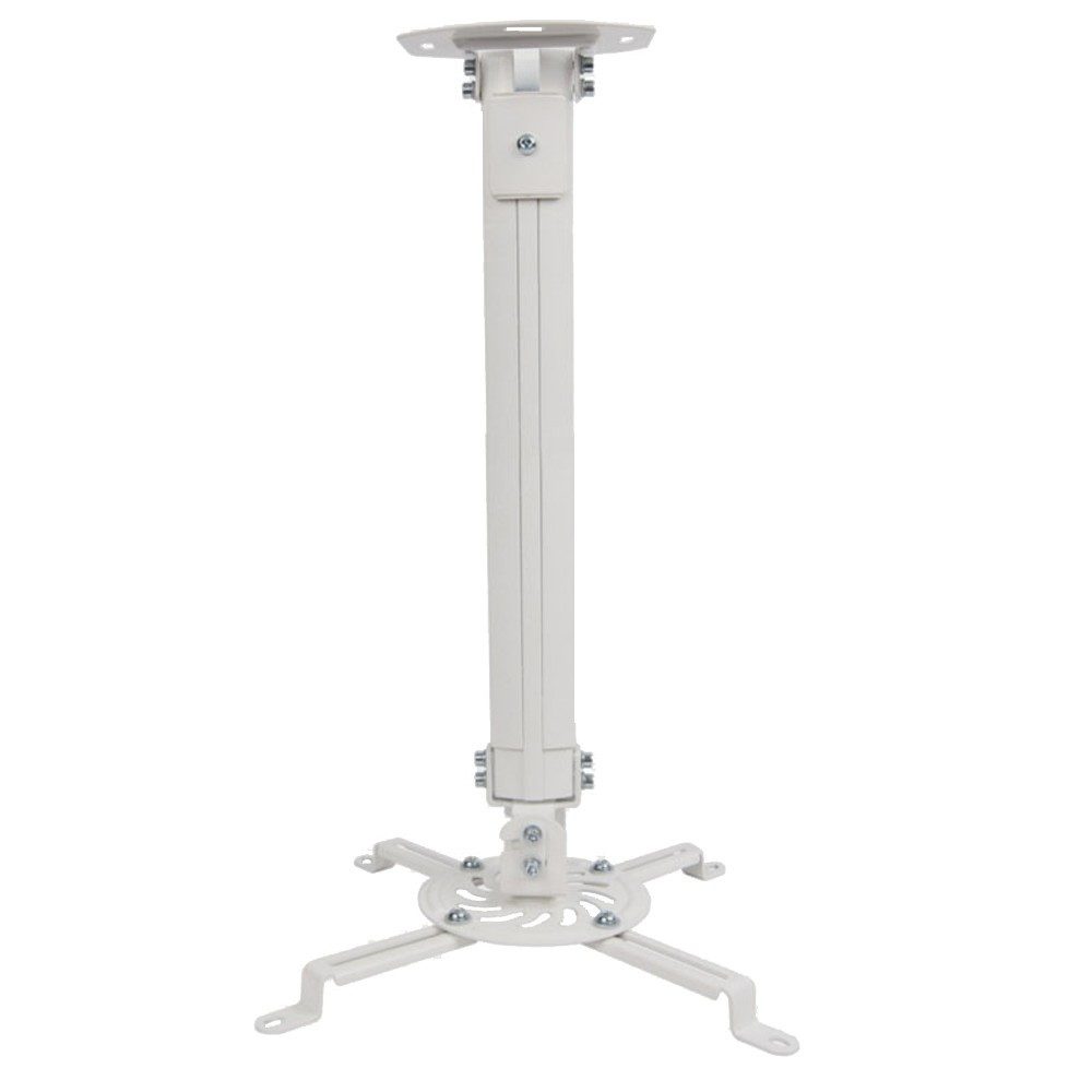 Deckenhalter Techly Deckenhalterung f. Beamer, ausziehbar, 54-90cm,silber