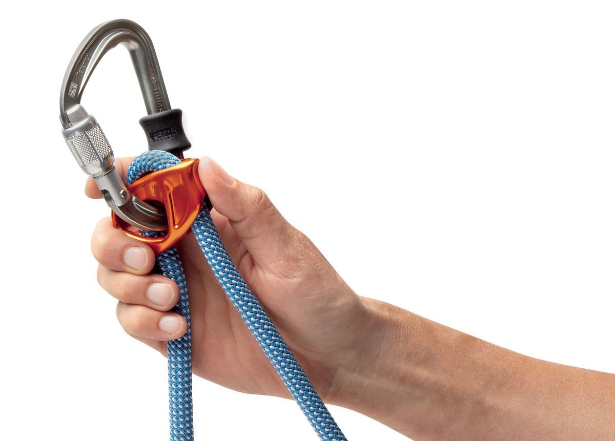 Petzl Chalkbag Connect adjust leine Blau/Orange günstig online kaufen