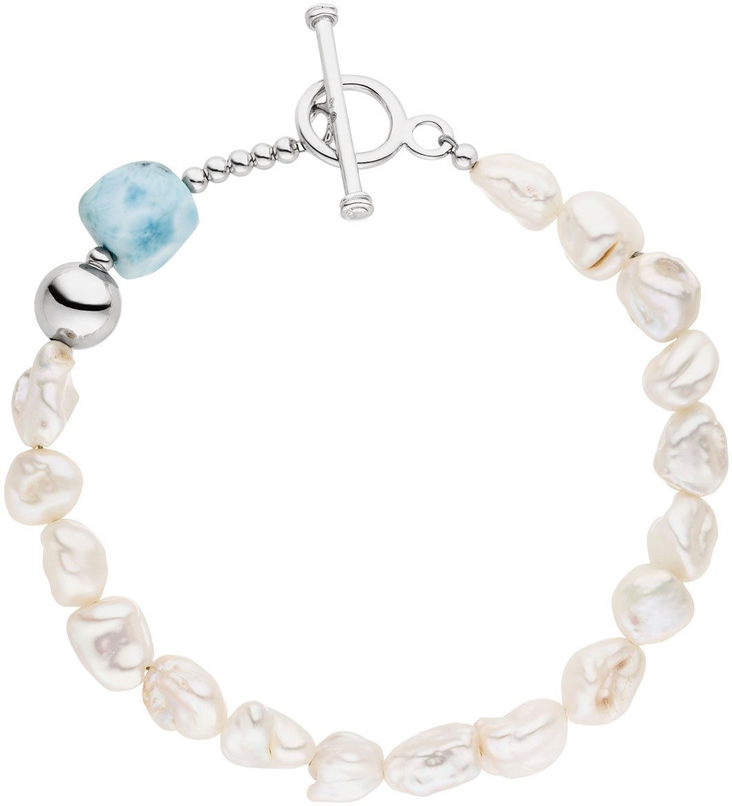 Adriana Perlenarmband Schmuck Geschenk Silber 925 Armband Armkette Capri, M günstig online kaufen