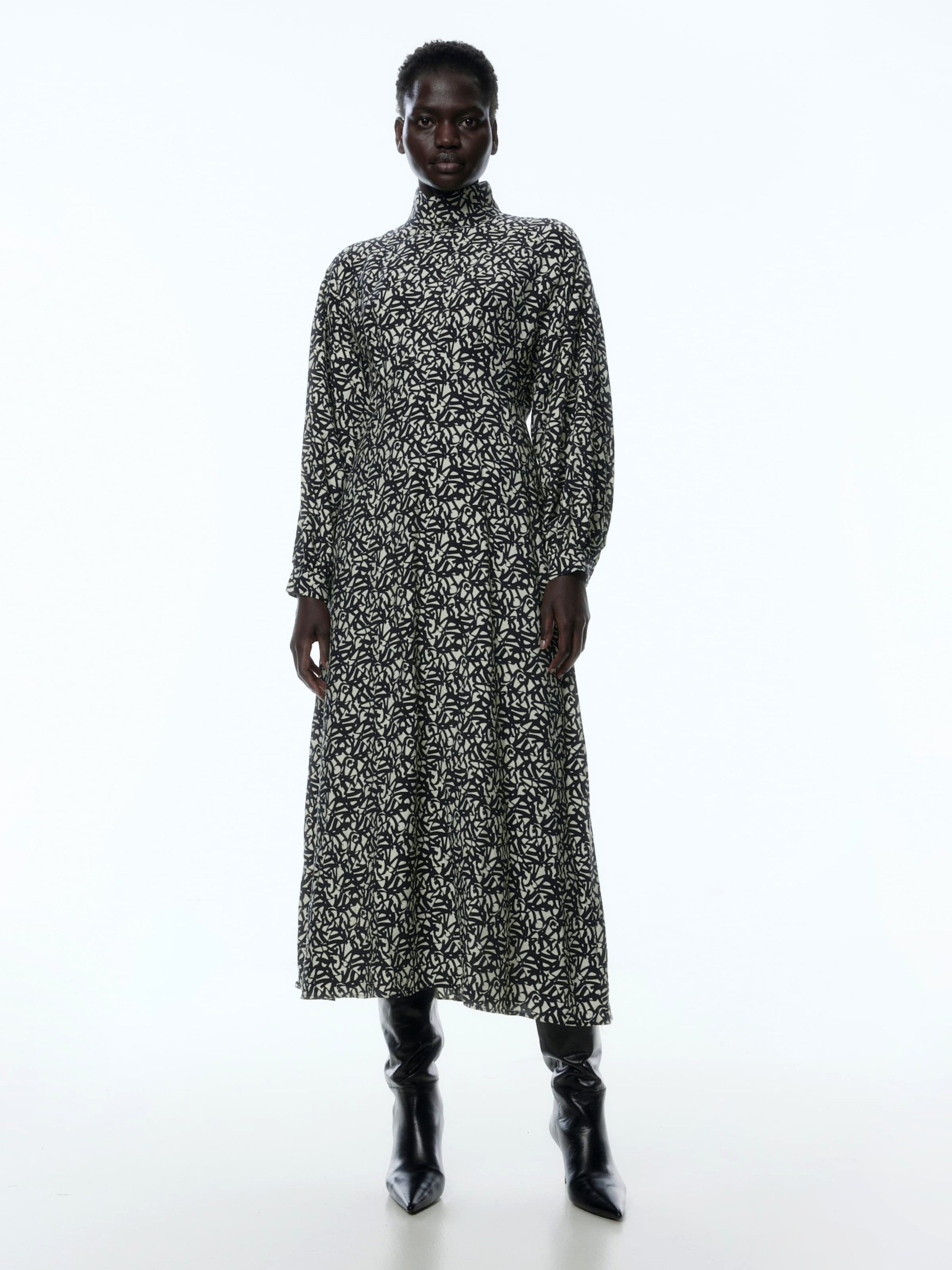 EDITED Maxikleid Inesa (1-tlg) Plain/ohne Details
