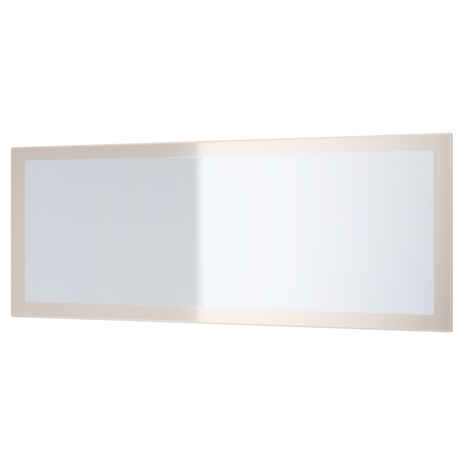 Vladon Wandspiegel Lima V3 (Wandspiegel, mit Rahmen im modernen Stil), Sand günstig online kaufen