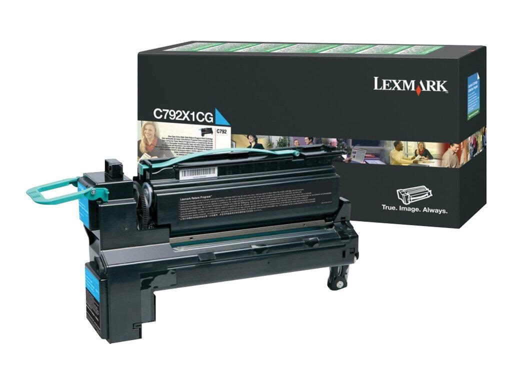 Thumbnail - Lexmark Tonerpatrone LEXMARK Besonders hohe Ergiebigkeit Cyan Tonerpatrone LCCP, LRP