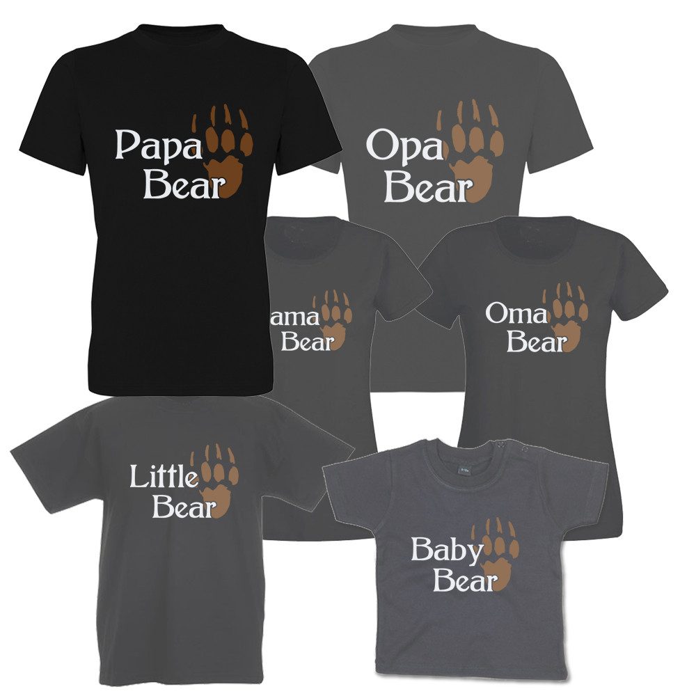 T-Shirt Familie Bear
