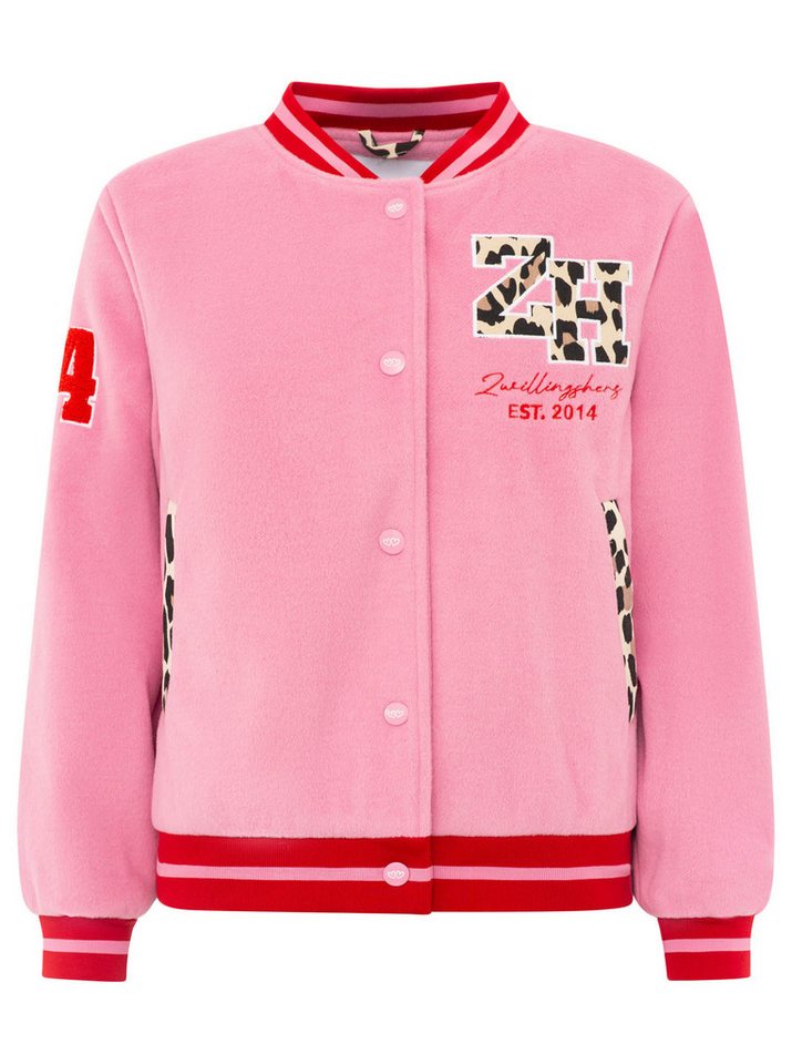 Zwillingsherz Bomberjacke College Leo