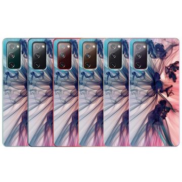 CoolGadget Handyhülle Handy Case Silikon Motiv Series für Samsung Galaxy S21 6,2 Zoll, Hülle mit hochauflösendem Muster für Samsung S21 5G Schutzhülle