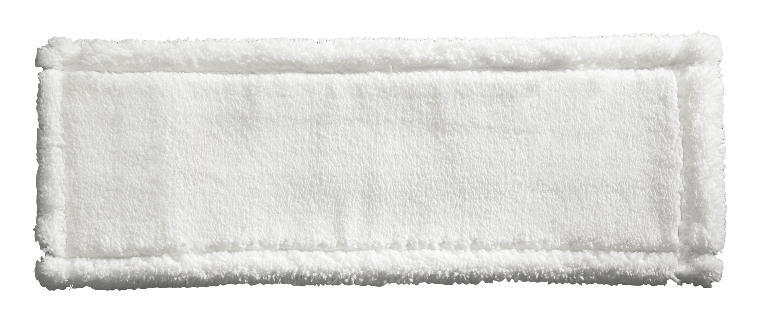 haug bürsten Wischbezug Microfaser 40 cm weiß Polyester Wischbezug (100% Microfaser, hitzebeständig)