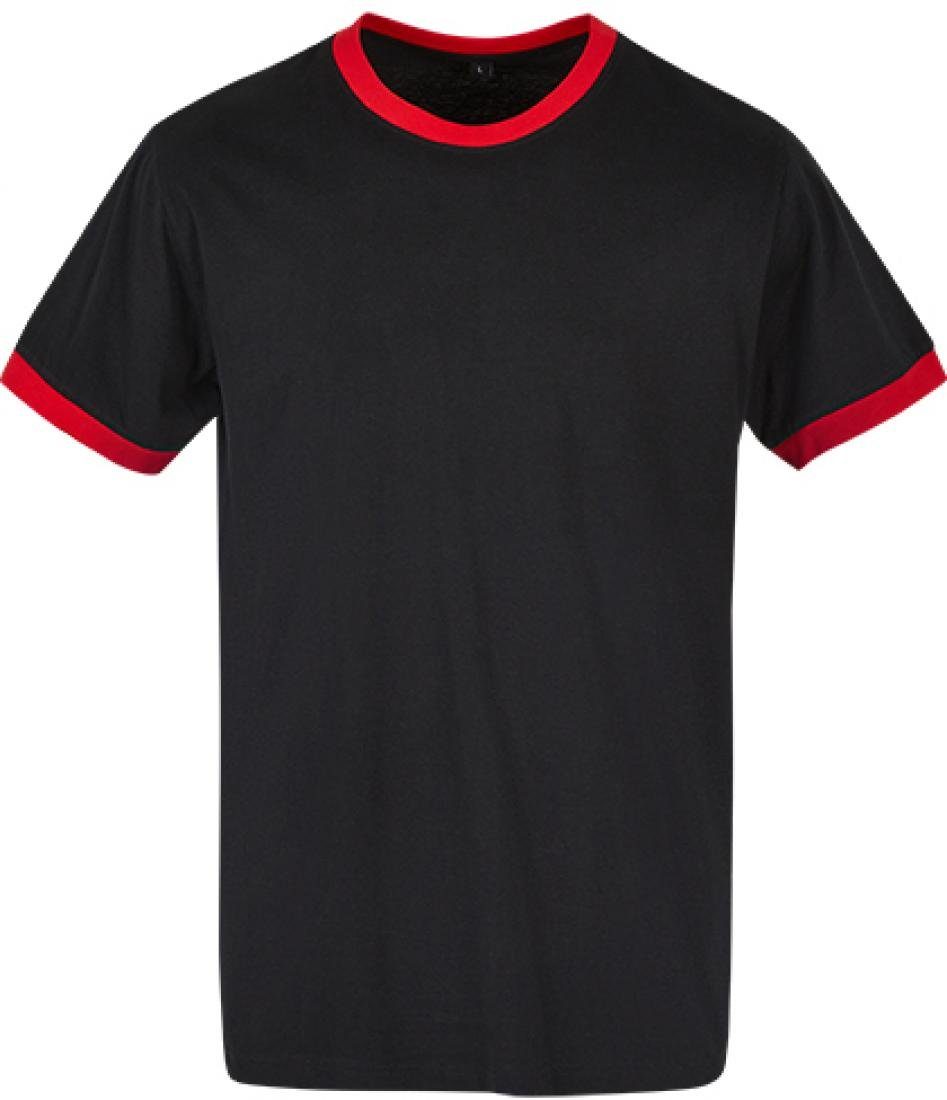 Build Your Brand Rundhalsshirt Herren Ringer günstig online kaufen