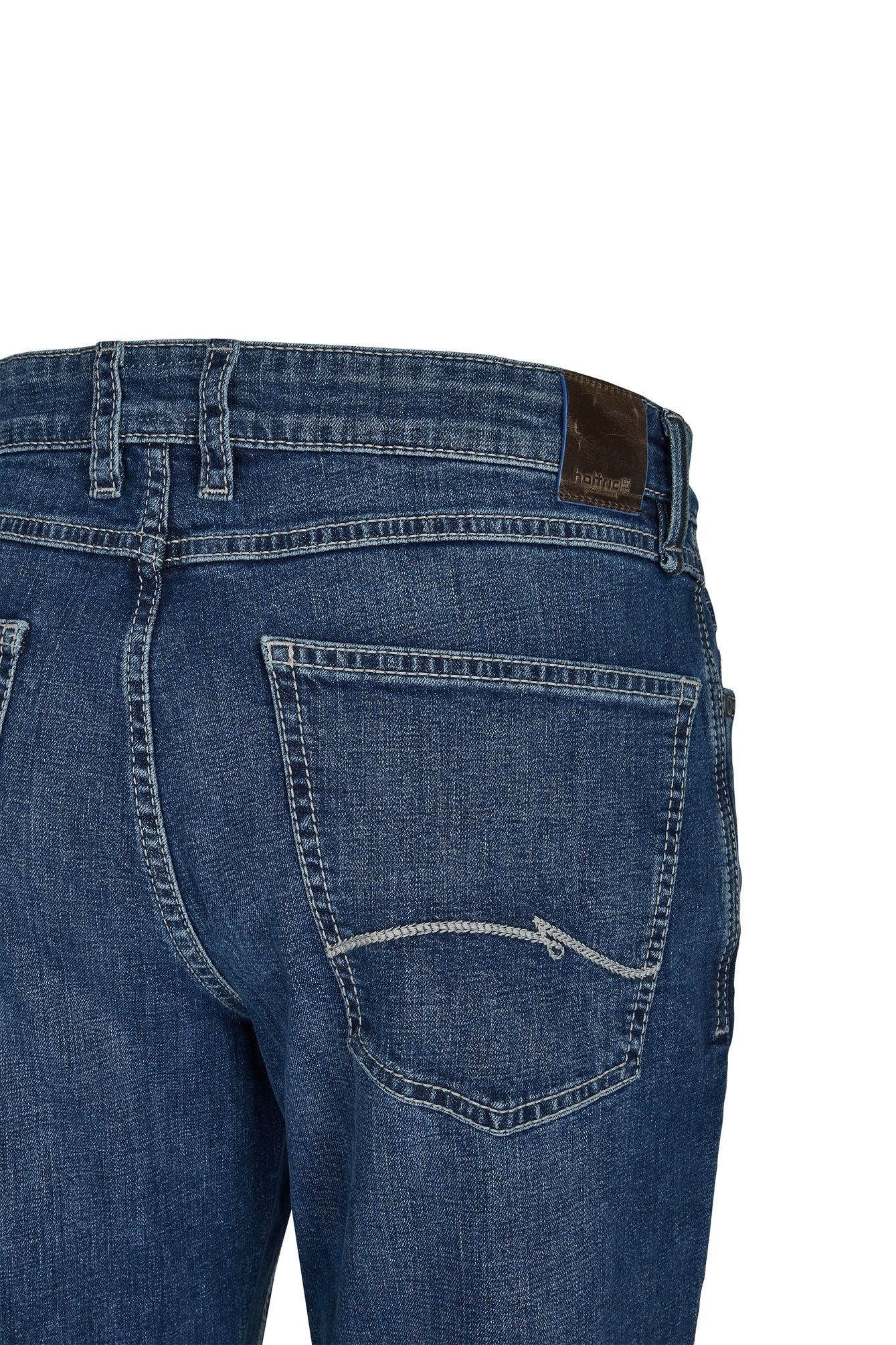 (44) 688465-9285 bleached Hattric indigo 5-Pocket-Jeans