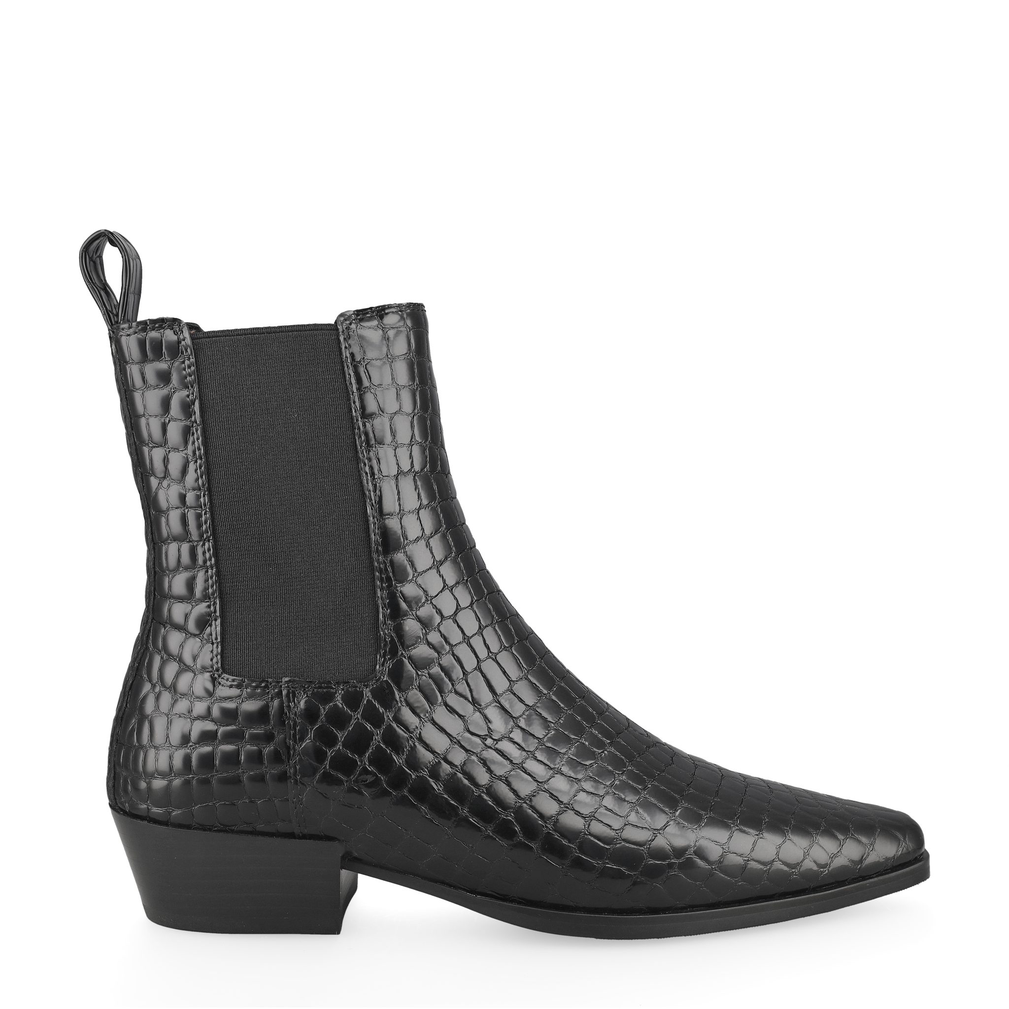 Strategia Strategia A5900-C NERO, Chelsea Boots, Stiefeletten, Schwarz, Damen Chelseaboots