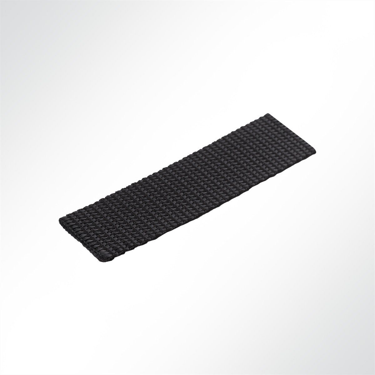 Zurrgurt schwarz (1-St) (PP) stark, 1,2mm mm 550 50 LYSEL® Gurtband Kg breit, Polypropylen