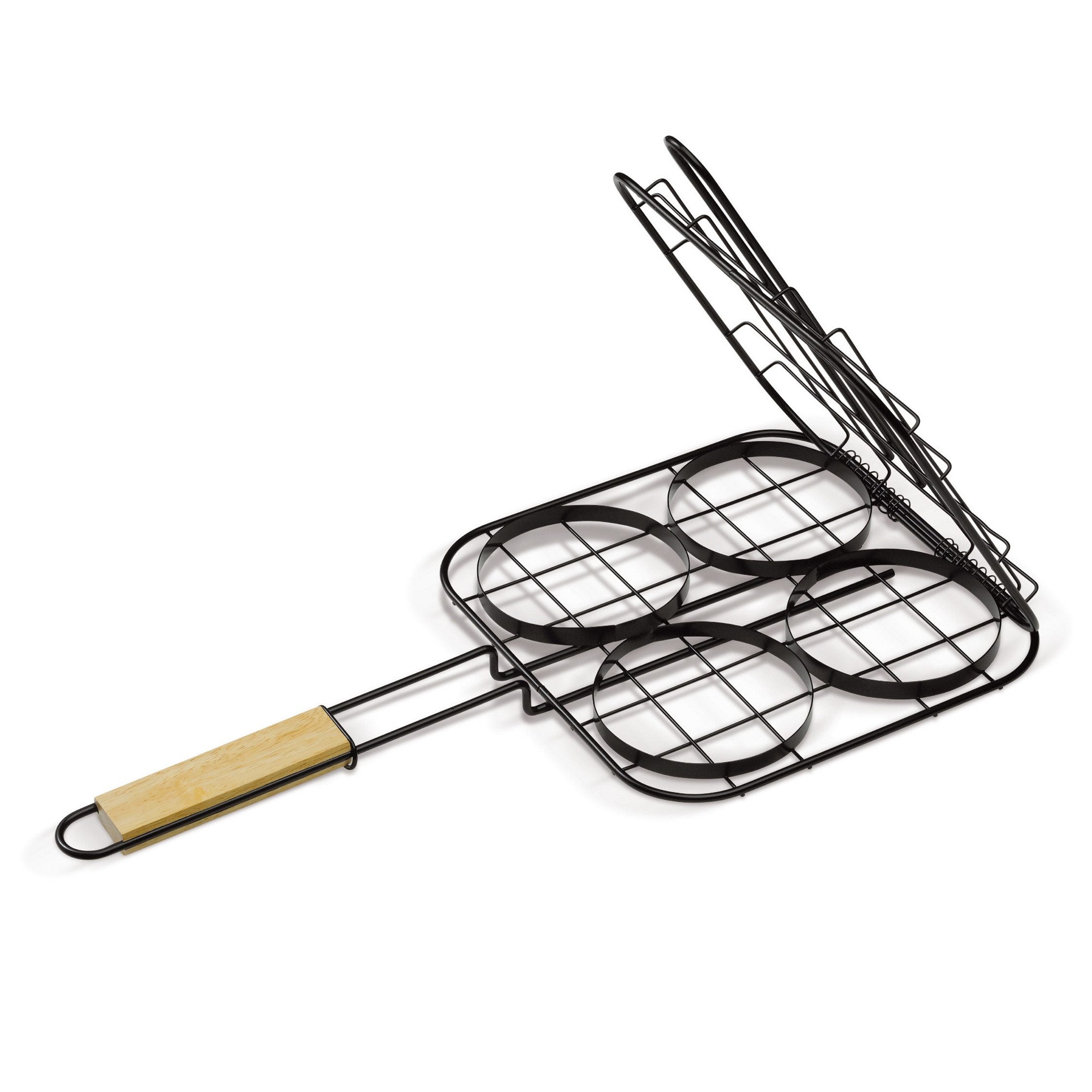 TOPPOINT Grillplatte Barbecue Hamburger Grillgitter / aus Edelstahl