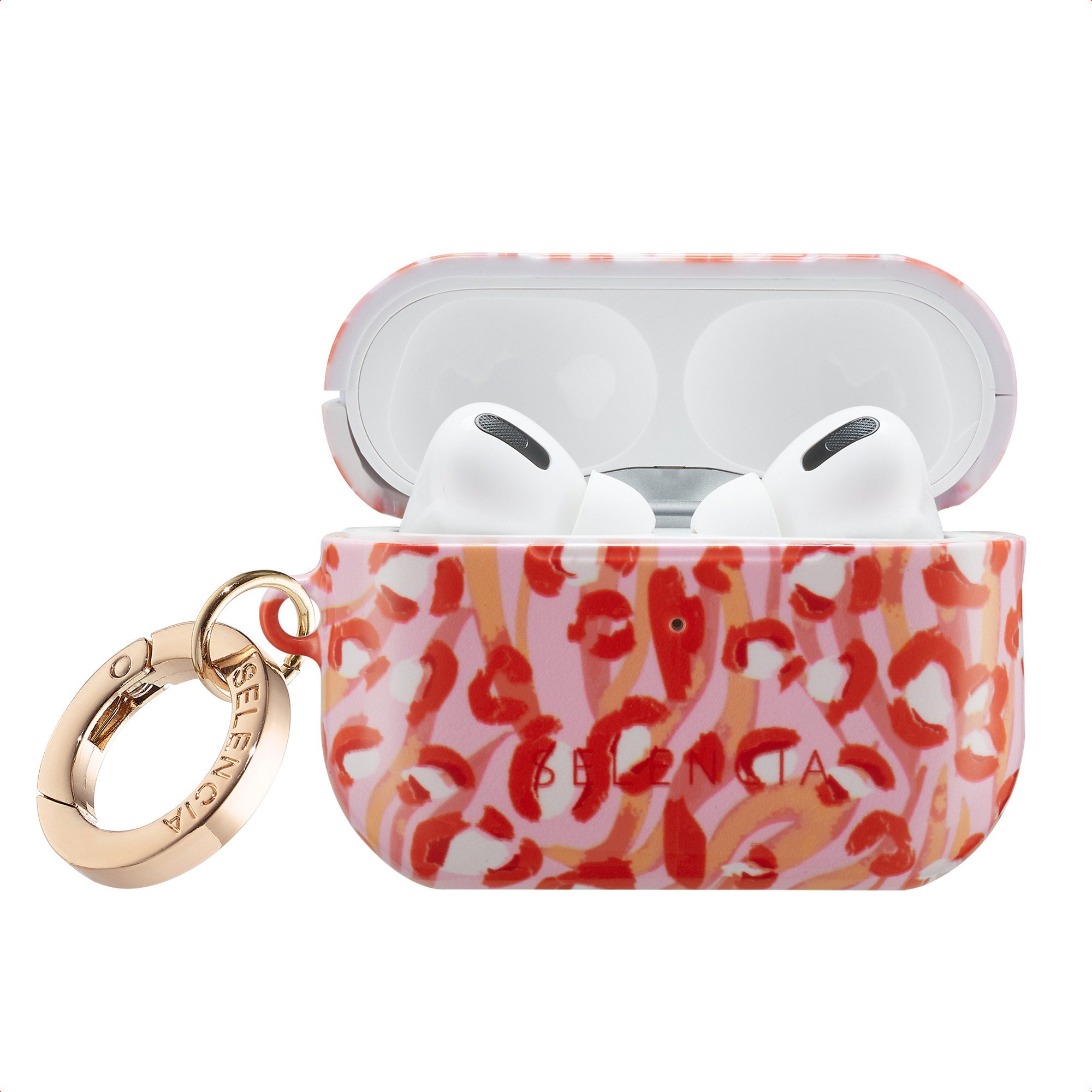 Selencia Kopfhörer-Schutzhülle Selencia Vivid Case Apple AirPods Pro 2 - Wild Spots Lipstick von Selencia
